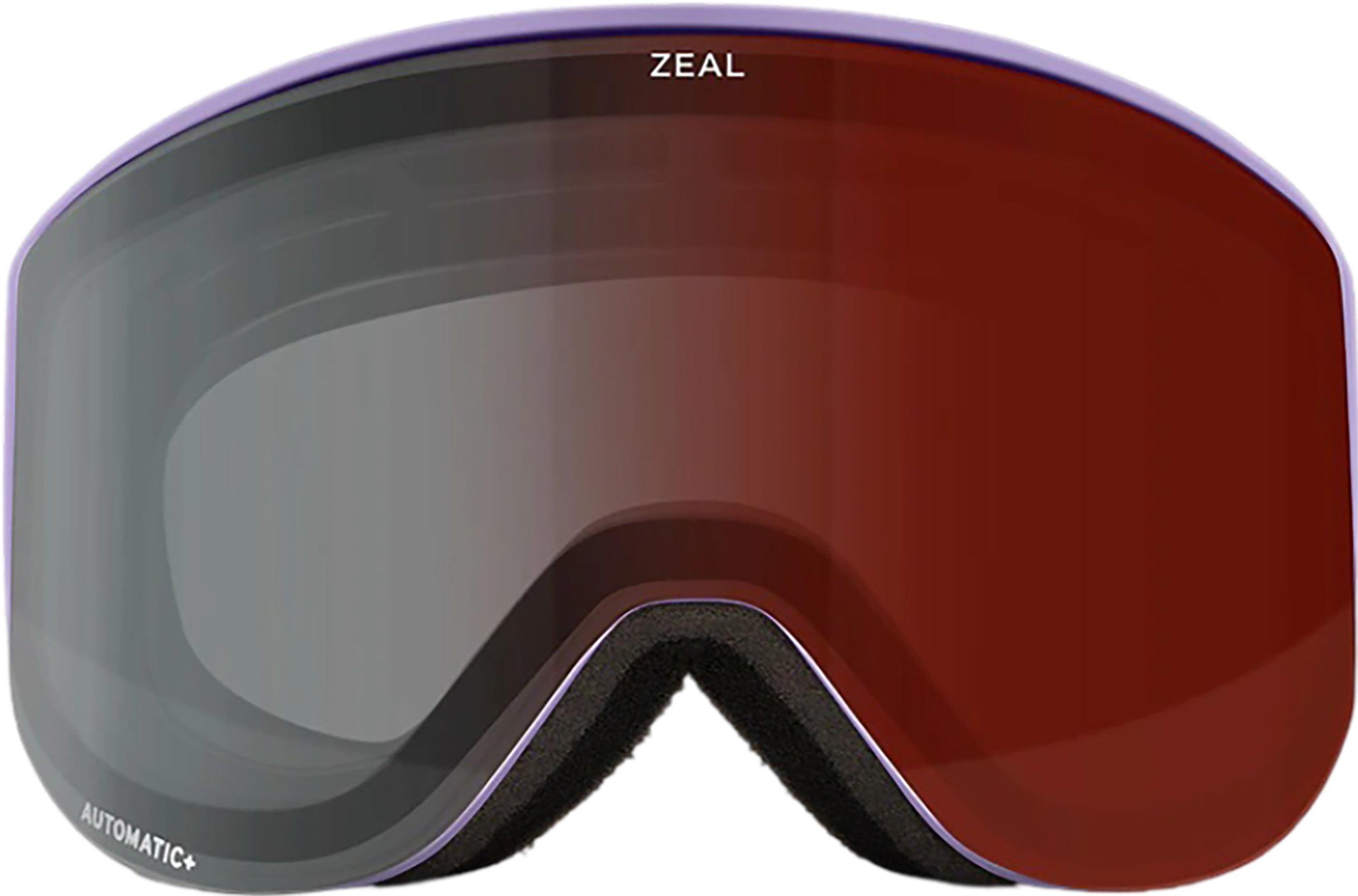 Product gallery image number 2 for product Beacon Ski Goggles - Lavender - Polarized Automatic+ GB Lens