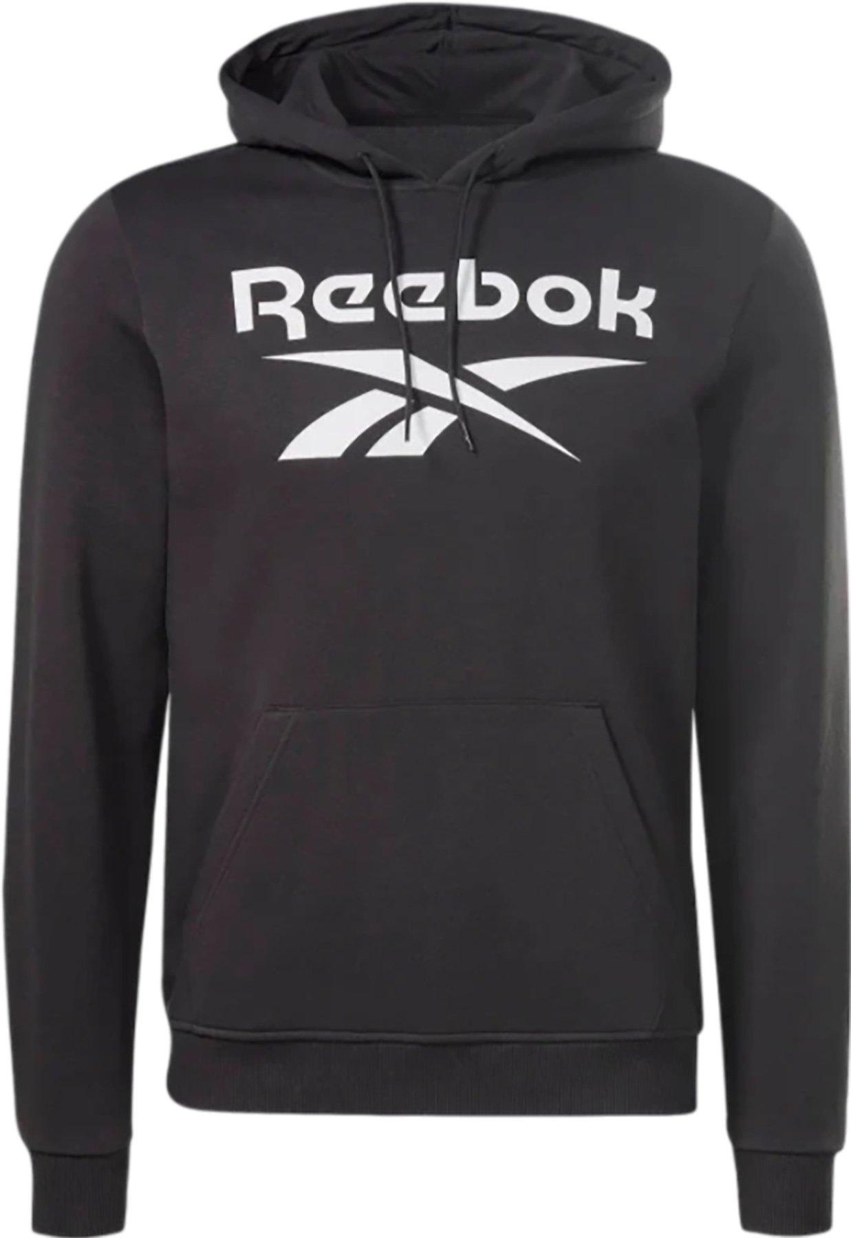 Product image for Reebok Identity Fleece Stacked Logo Pullover Hoodie - Men's