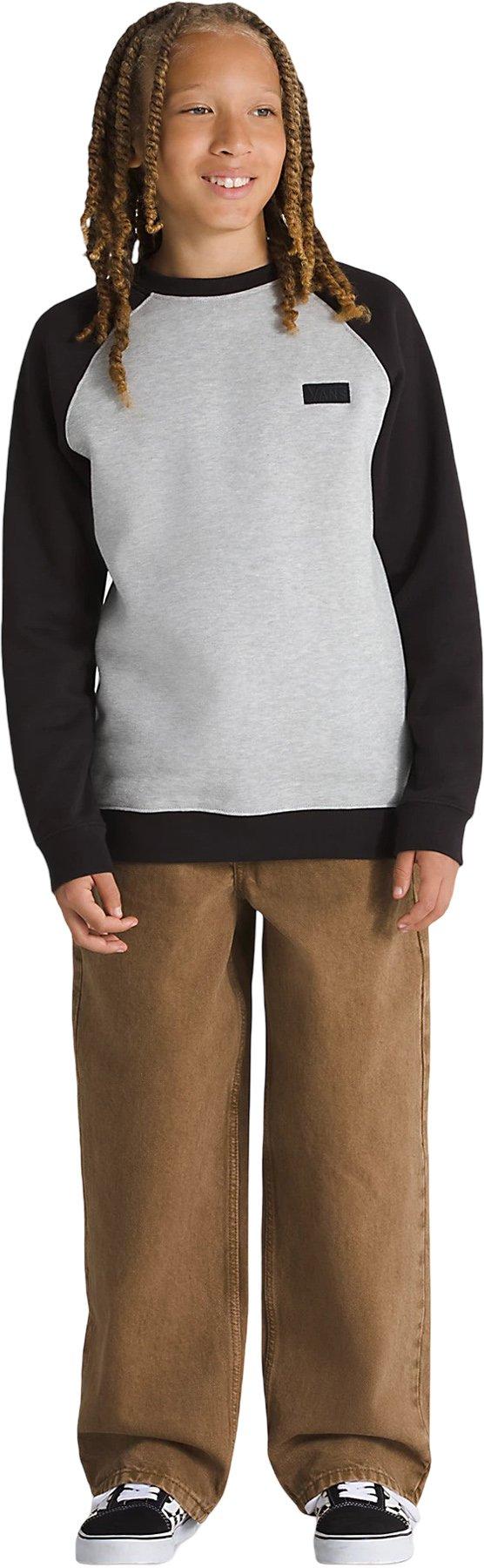 Product gallery image number 2 for product Core Basic Raglan Sleeve Crew Neck Sweatshirt - Kids