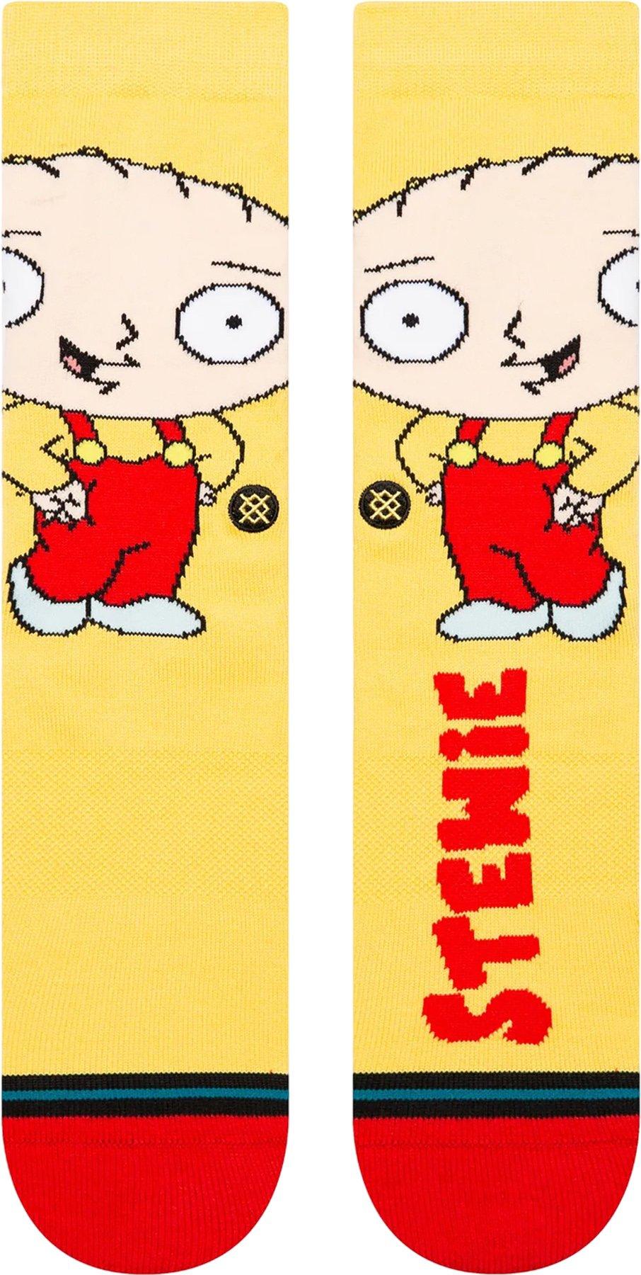 Product gallery image number 3 for product Family Guy X Stance Stewie Crew Socks - Unisex