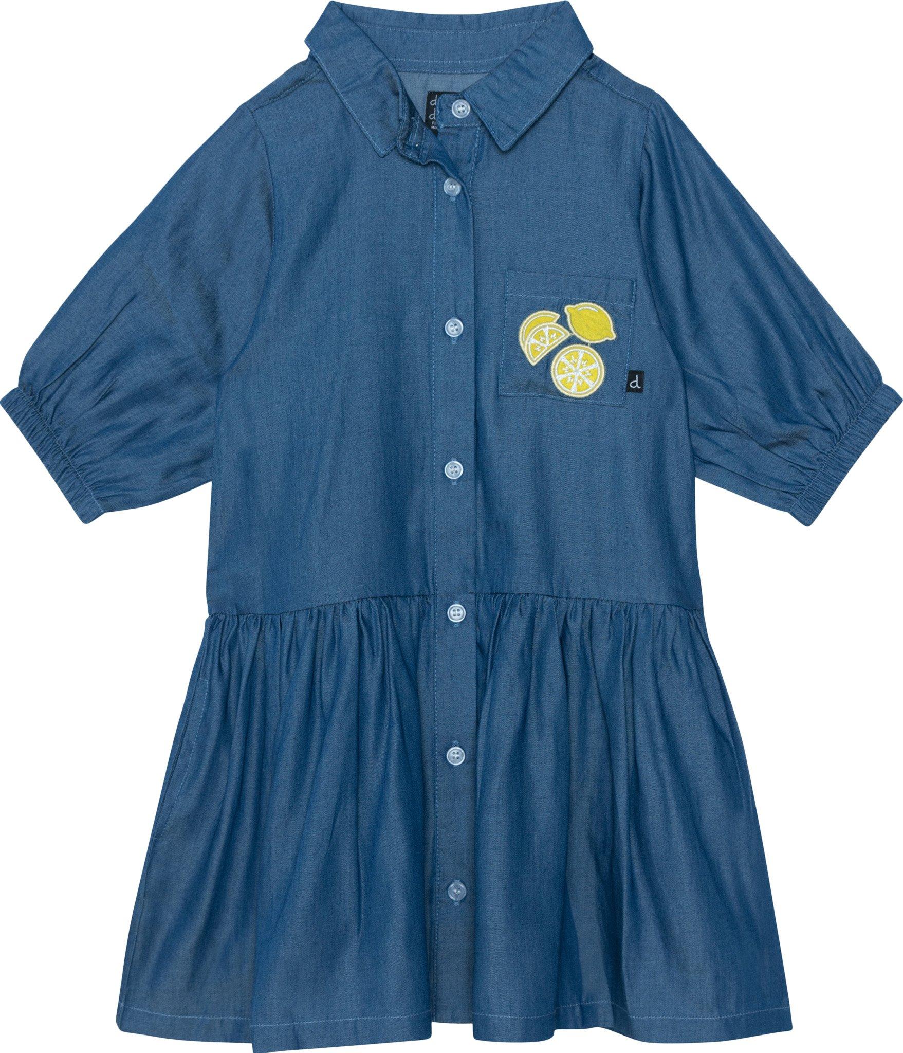 Product gallery image number 1 for product 3/4 Sleeve Dress with Pocket - Little Girls