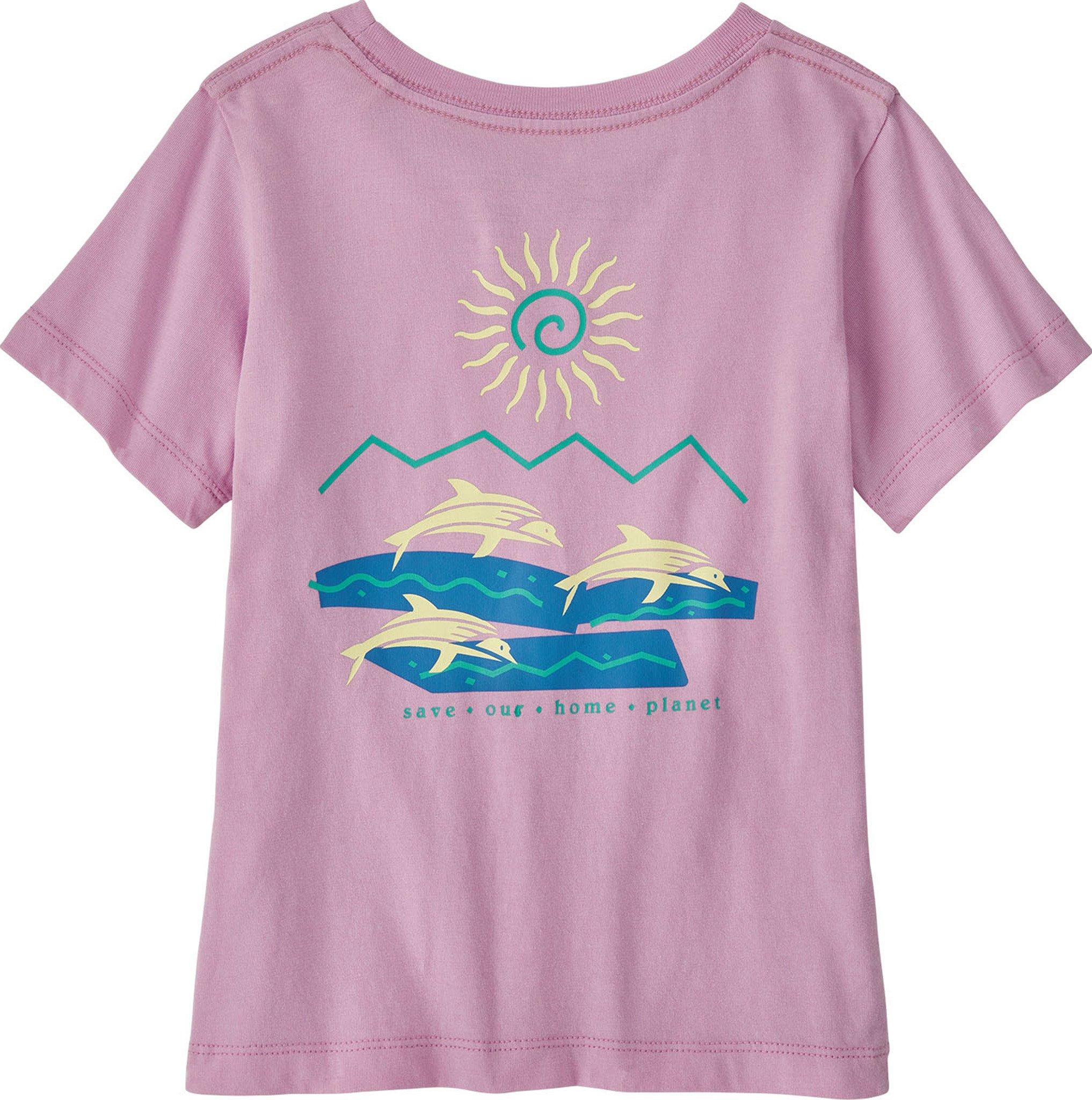 Product gallery image number 2 for product Regenerative Organic Certified Cotton Graphic T-Shirt - Baby