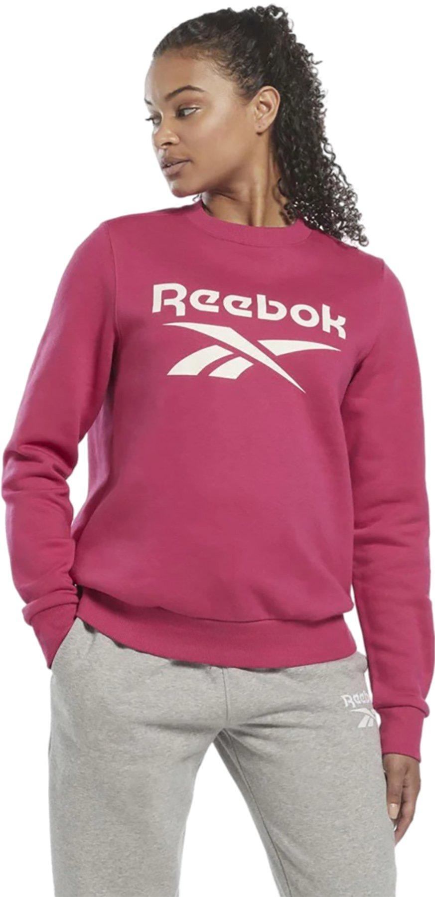 Product image for Reebok Identity Logo Fleece Crew Neck Sweatshirt - Women's