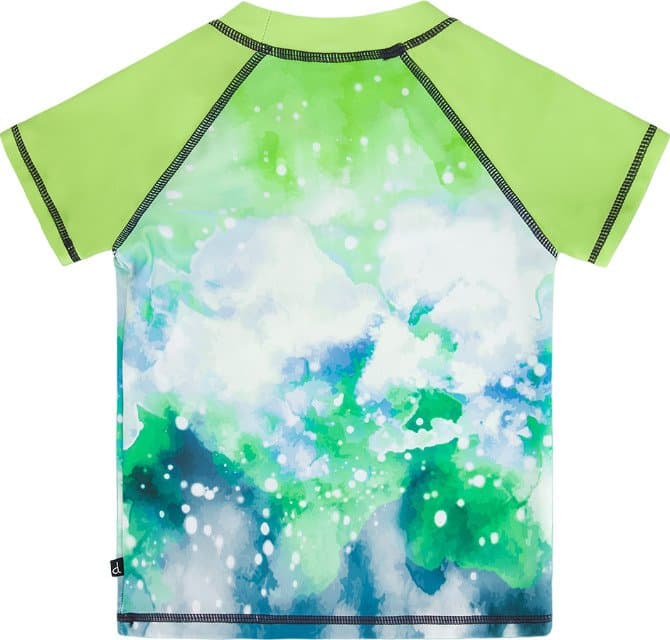 Product gallery image number 4 for product Short Sleeve Rashguard with Print and Pocket - Little Boys