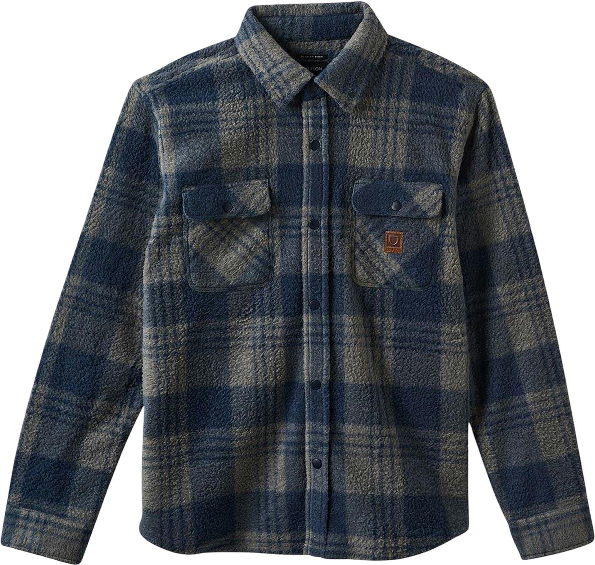 Washed Navy - Beige Plaid