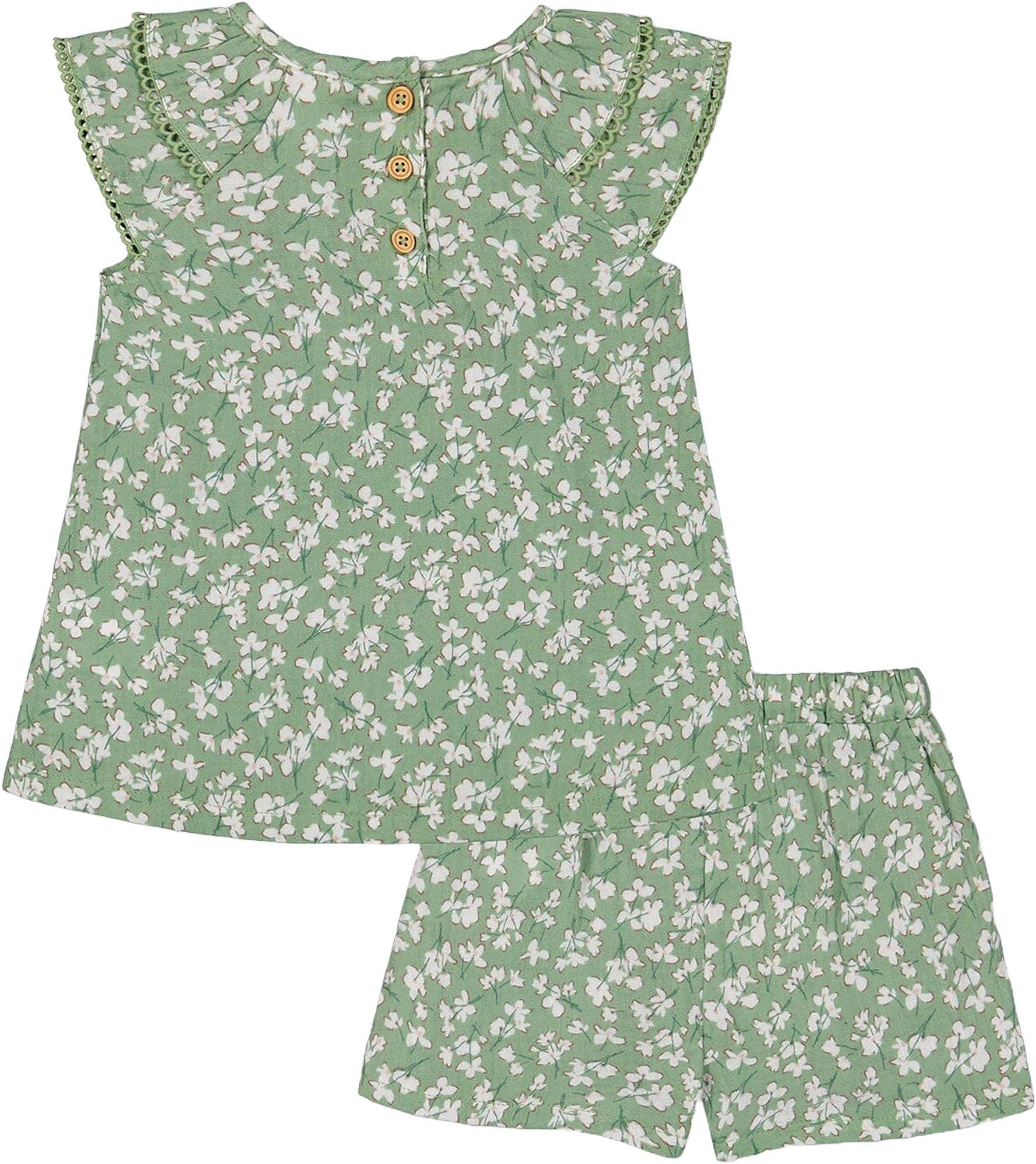 Product gallery image number 4 for product Muslin Blouse and Short Set - Big Girls