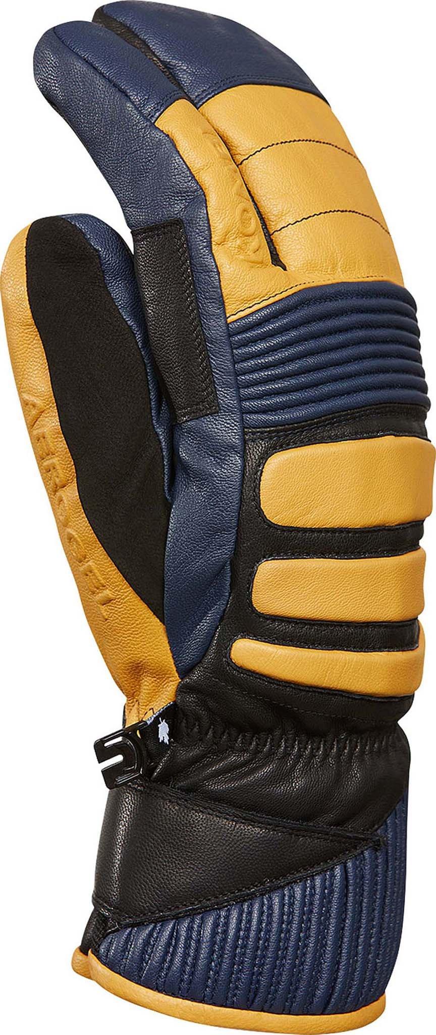 Product gallery image number 3 for product Loaded Trigger Gore-Tex 3-Finger Leather Mitts - Unisex