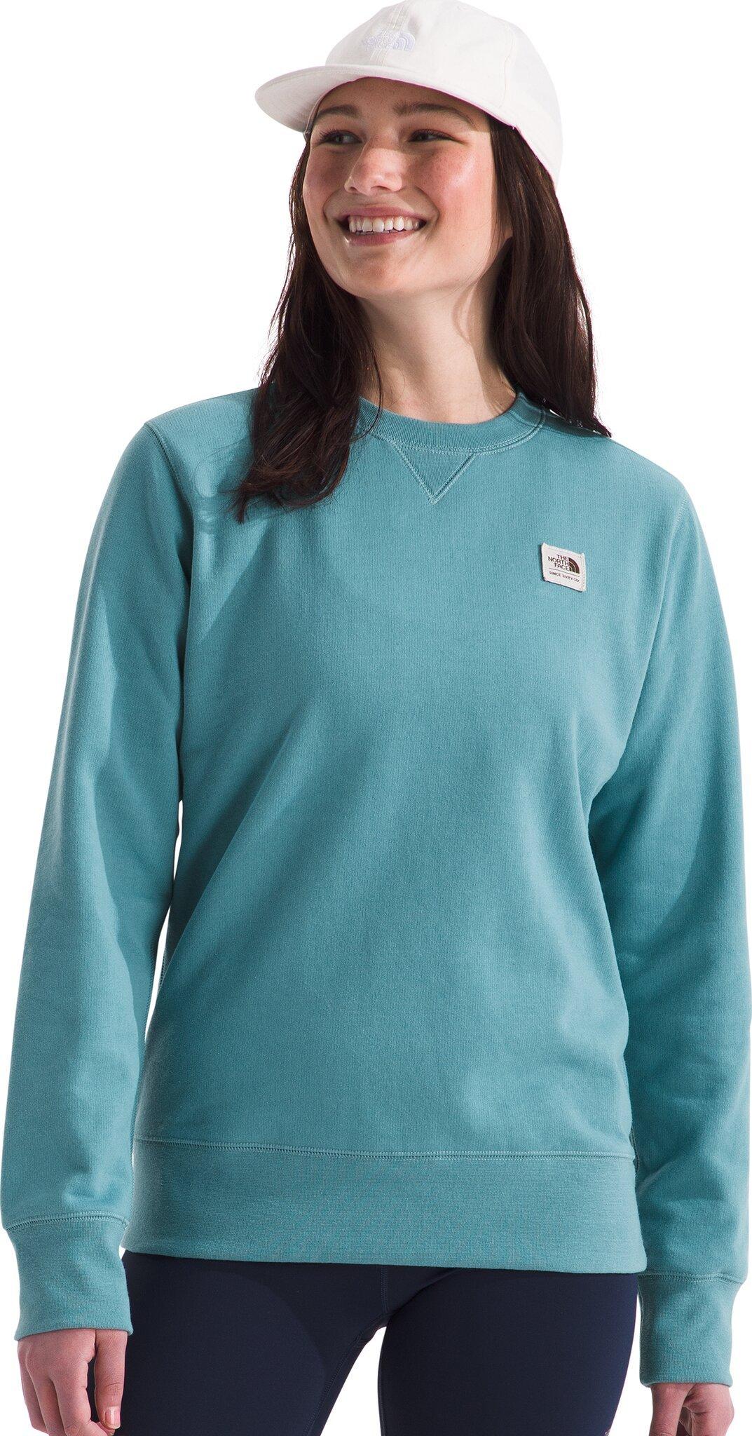 Product gallery image number 2 for product Heritage Patch Crew Neck Sweater - Women’s