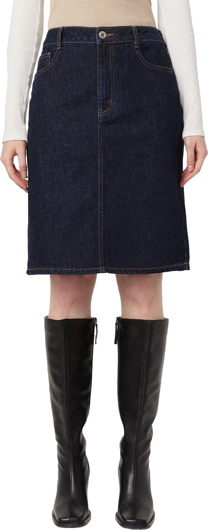 Product gallery image number 4 for product Denim Midi Skirt - Women's