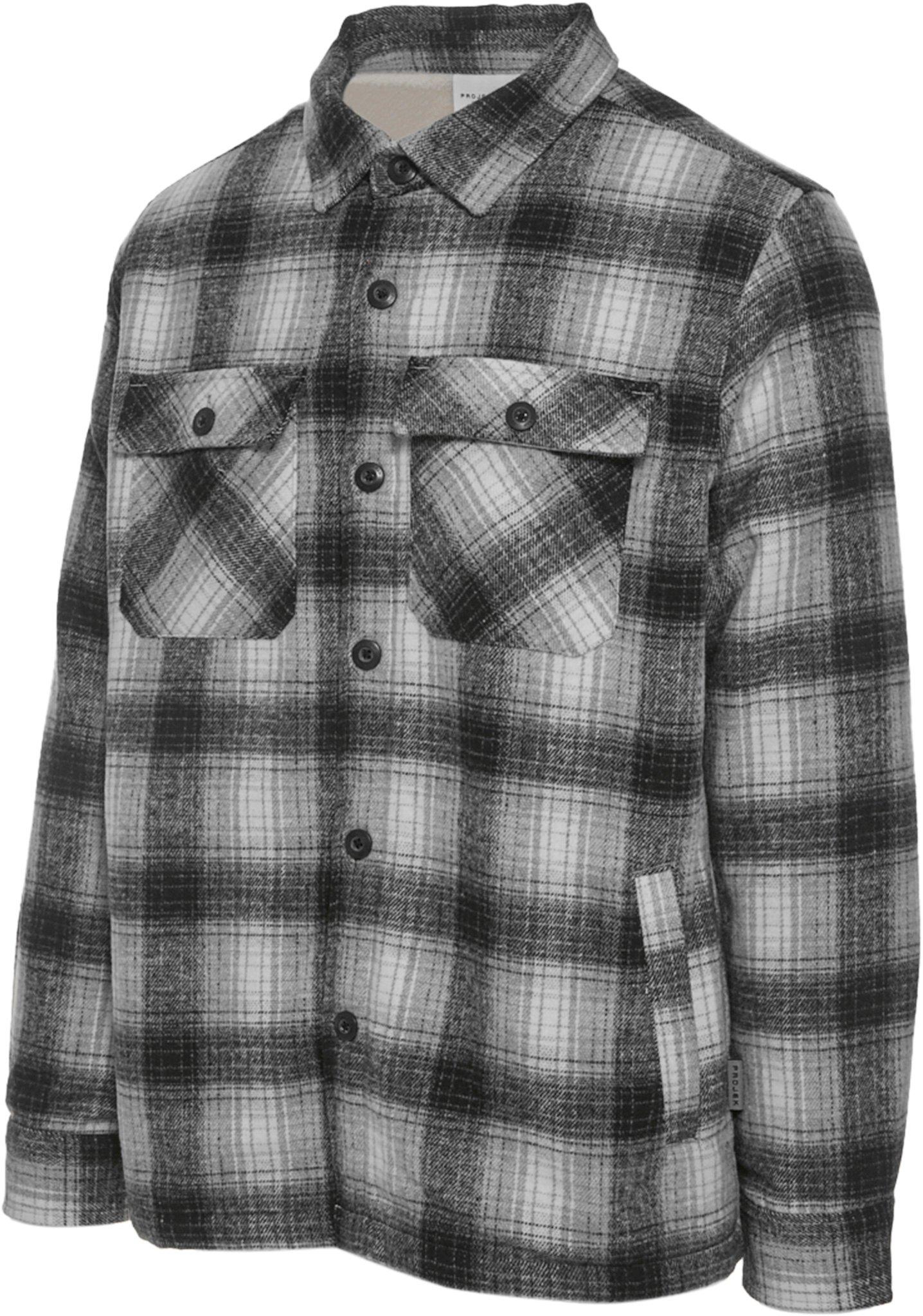 Product gallery image number 3 for product Brushed Flannel Shacket - Men's