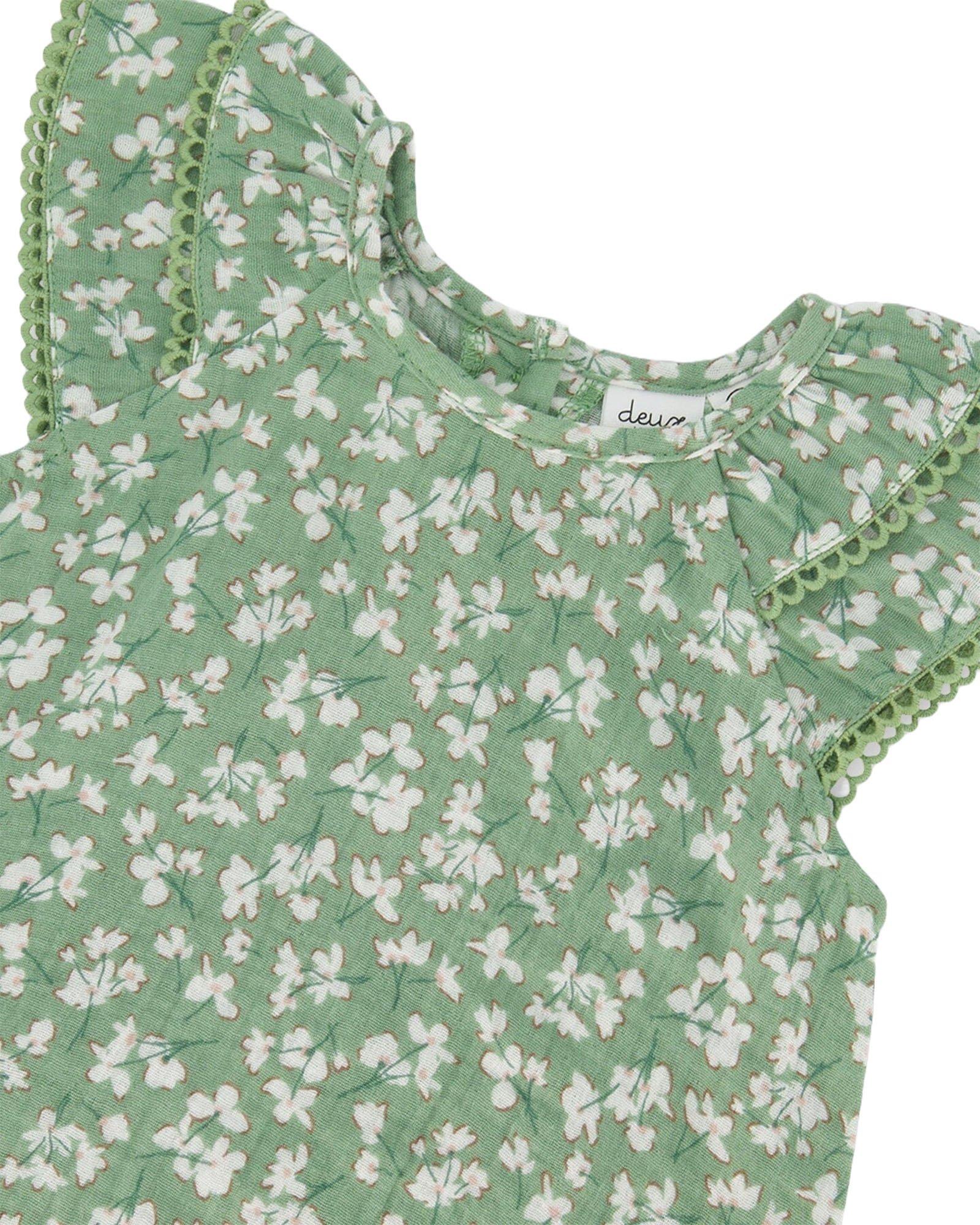 Product gallery image number 2 for product Muslin Blouse and Short Set - Little Girls