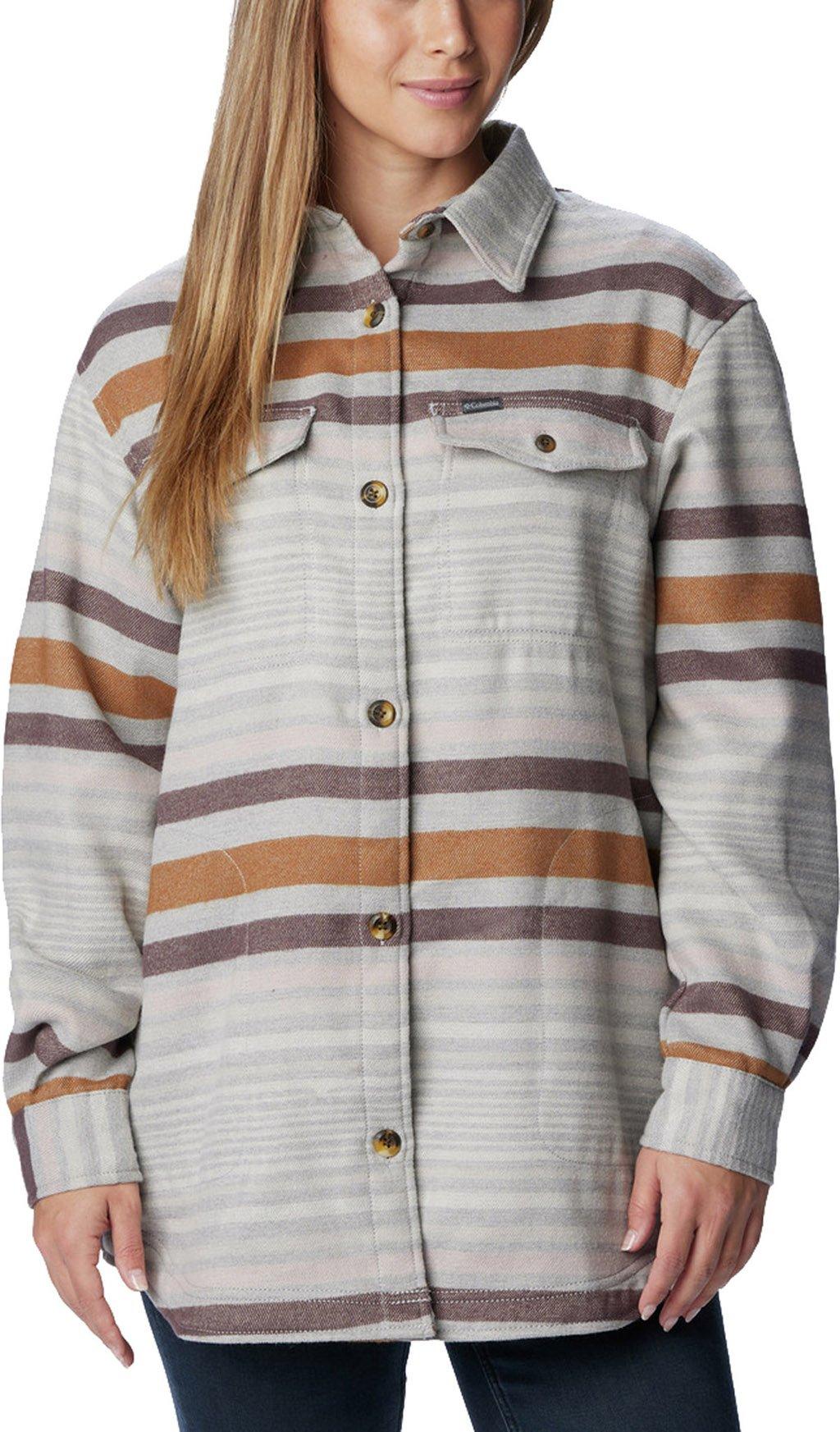 Columbia Grey Heathered Stripe