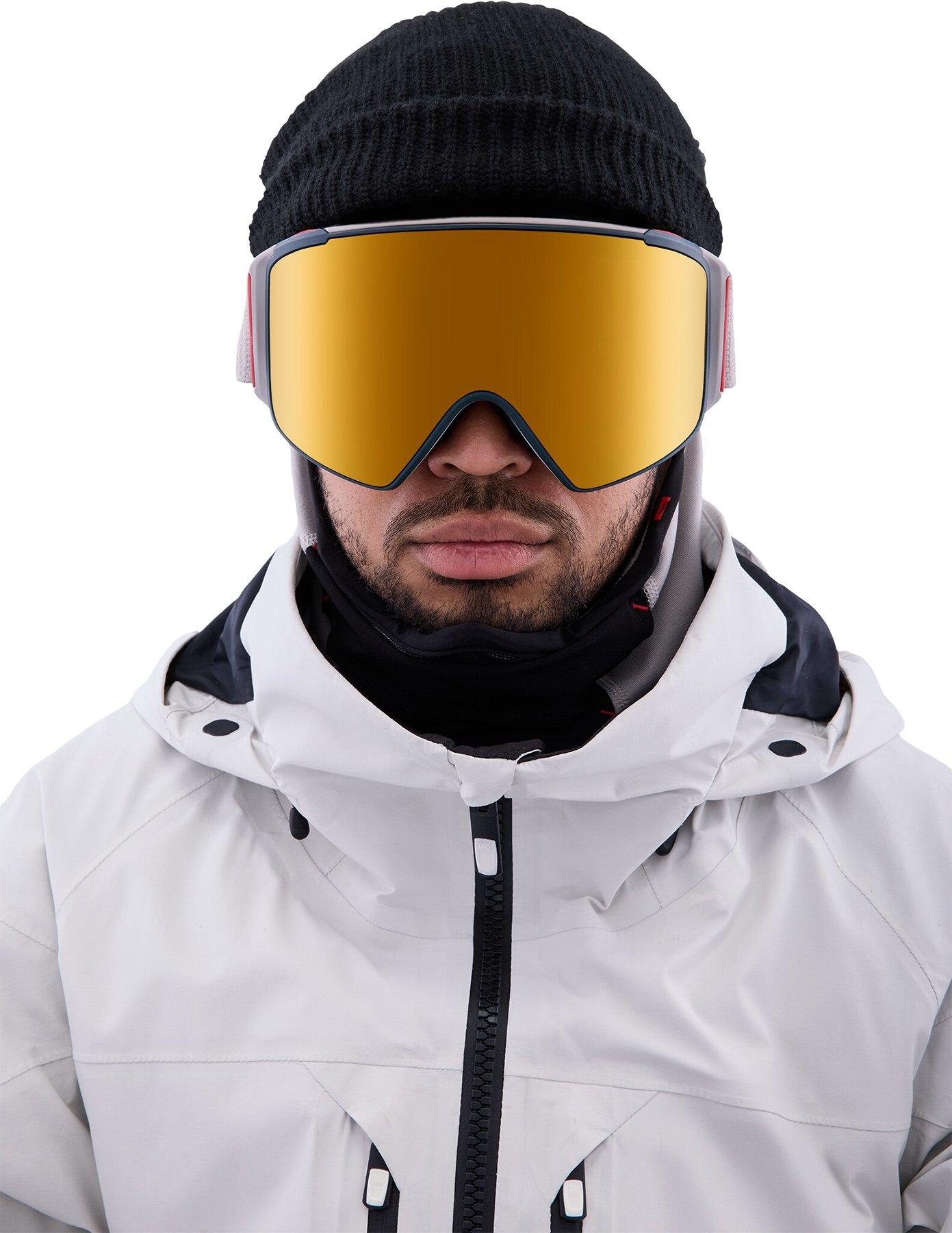 Product gallery image number 3 for product M4S Cylindrical Goggles + Bonus Lens + MFI Face Mask 