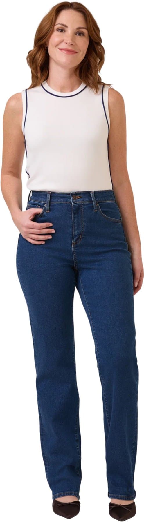 Numéro de l'image de la galerie de produits 1 pour le produit Jean droit Chloe - Femme