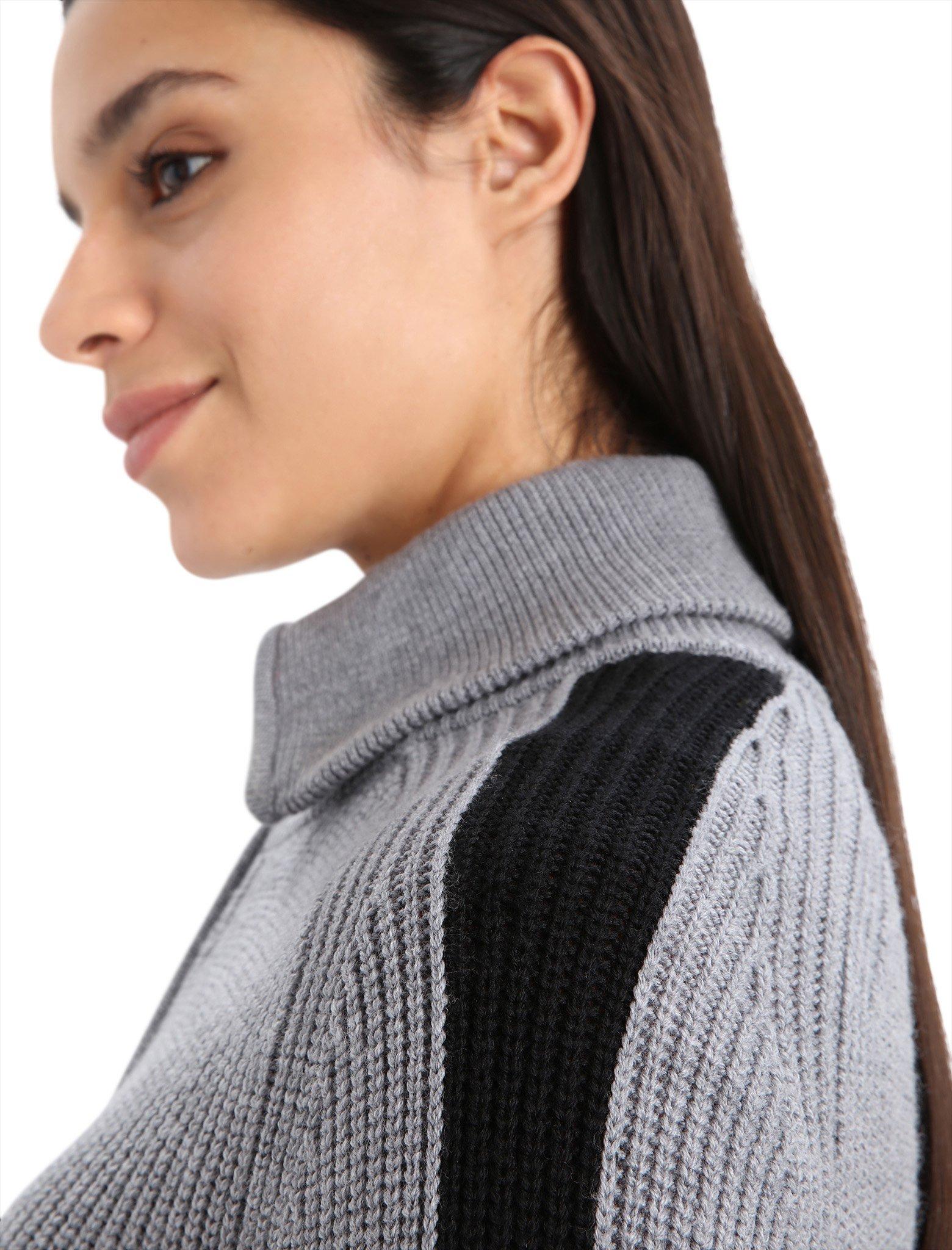 Product gallery image number 5 for product Lodge Merino Long Sleeve Half-Zip Sweater - Women's