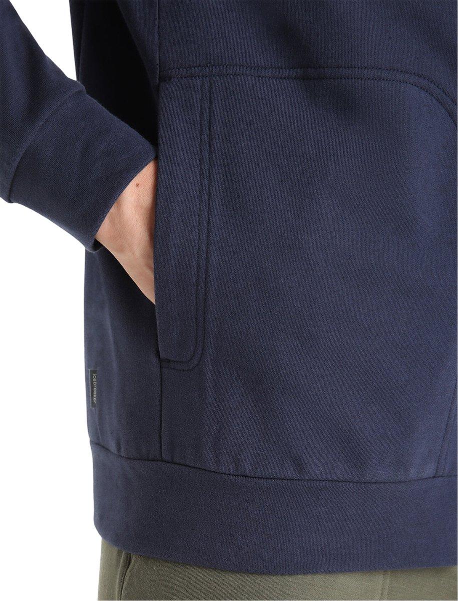 Product gallery image number 5 for product Central Merino Classic Long Sleeve Zip Sweatshirt - Men's