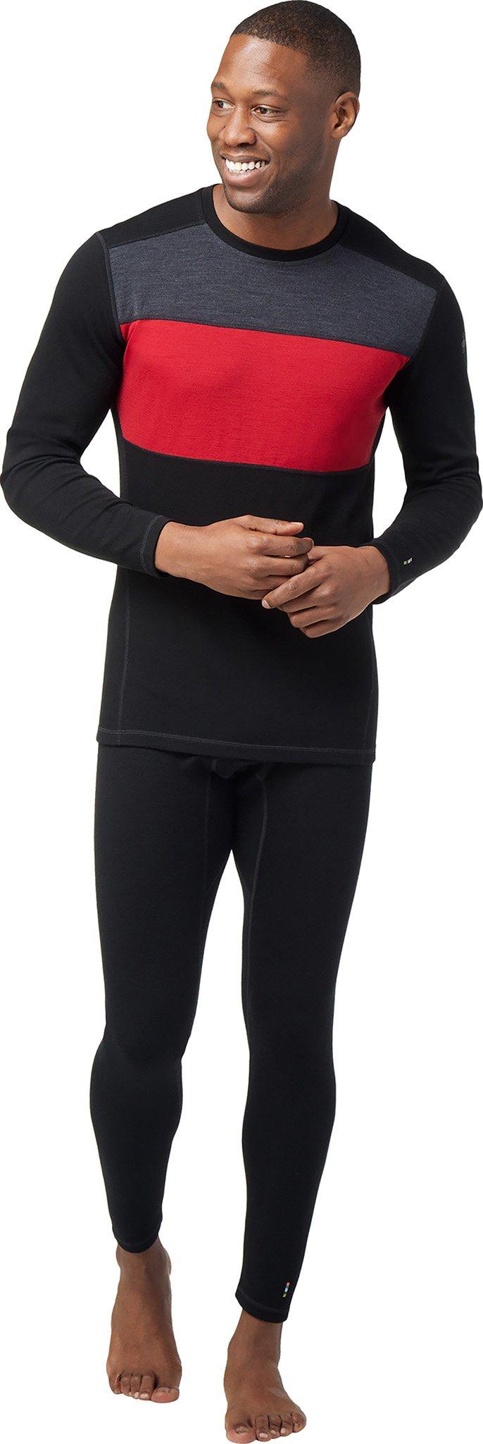 Product gallery image number 3 for product Merino 250 Baselayer Colorblock Crew Boxed - Men's