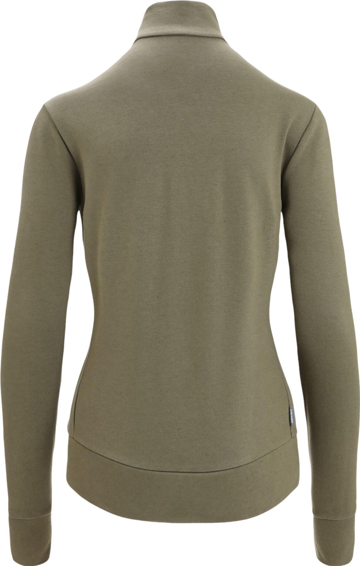 Product gallery image number 4 for product Merino Blend Central Classic Long Sleeve Zip Sweatshirt - Women's