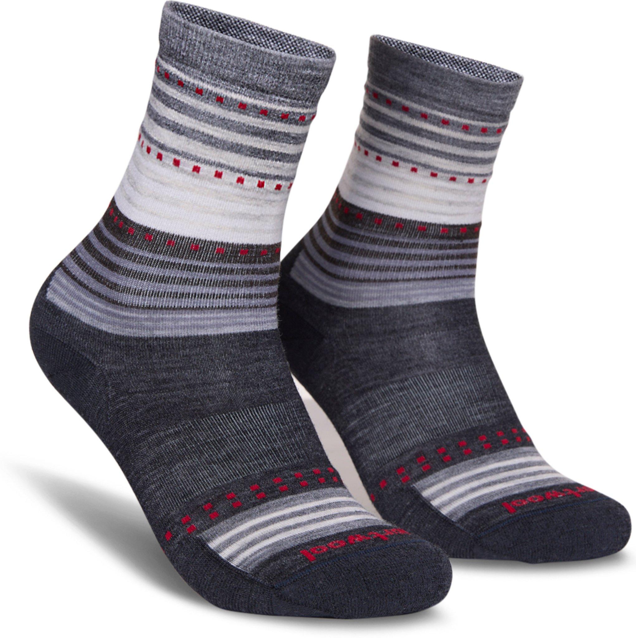 Product gallery image number 1 for product Everyday Stitch Stripe Crew Socks - Unisex