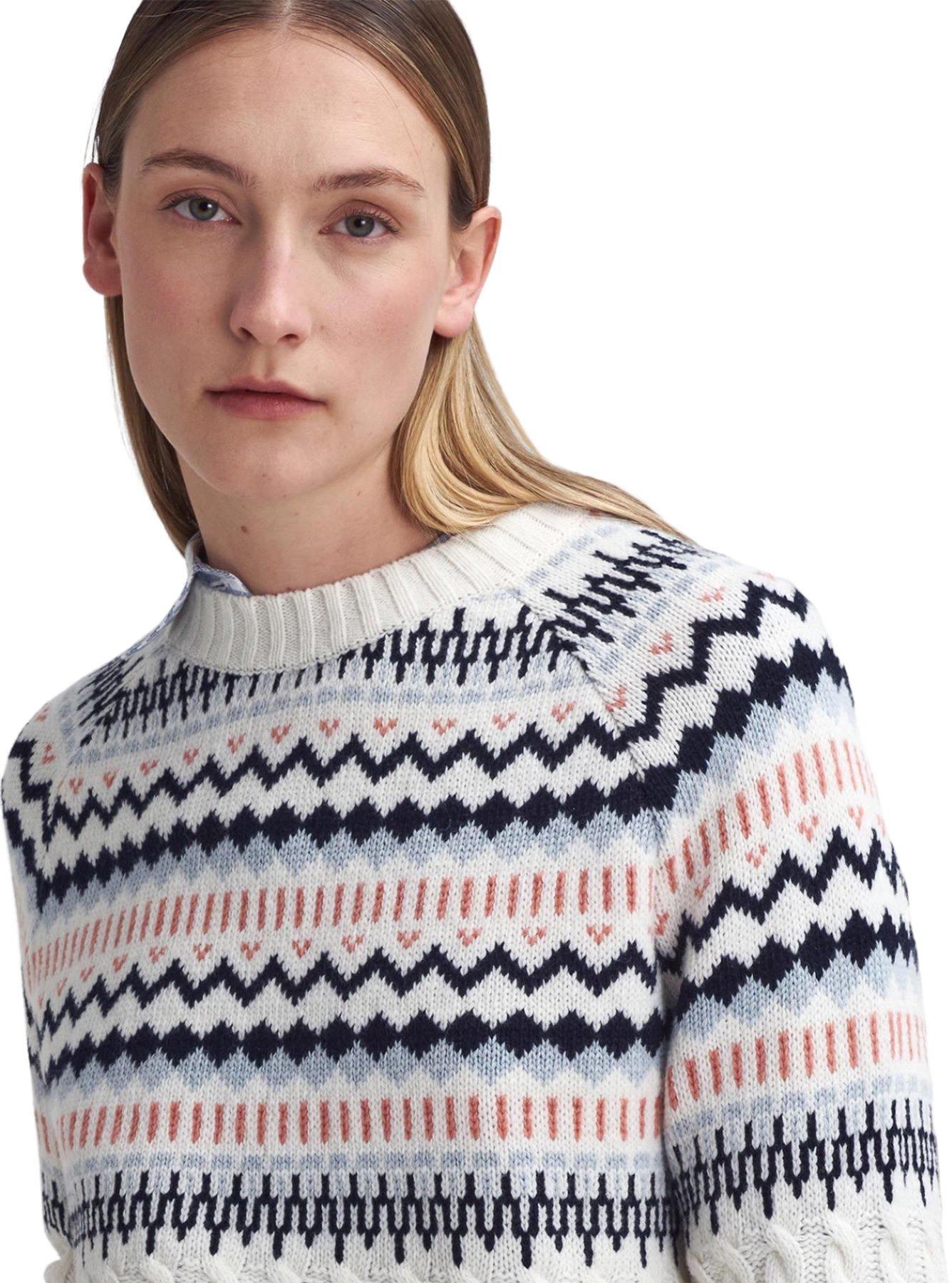 Product gallery image number 3 for product Marnie Fair Isle Crew Neck Jumper - Women's