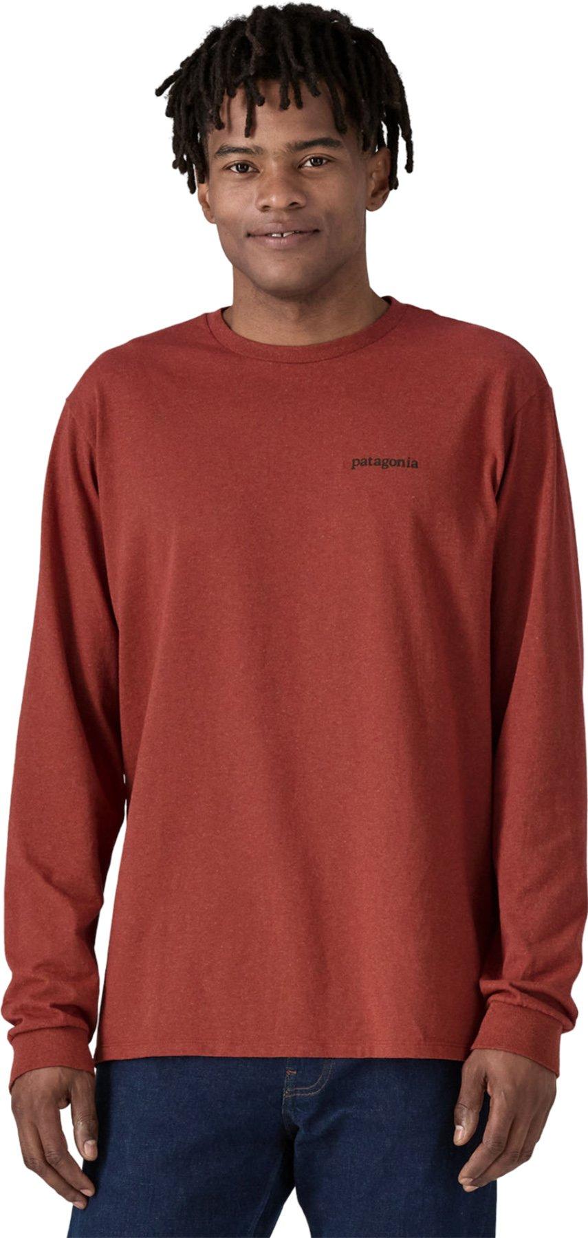 Product image for Line Logo Ridge Responsibili-Tee Long Sleeve T-shirt - Men's