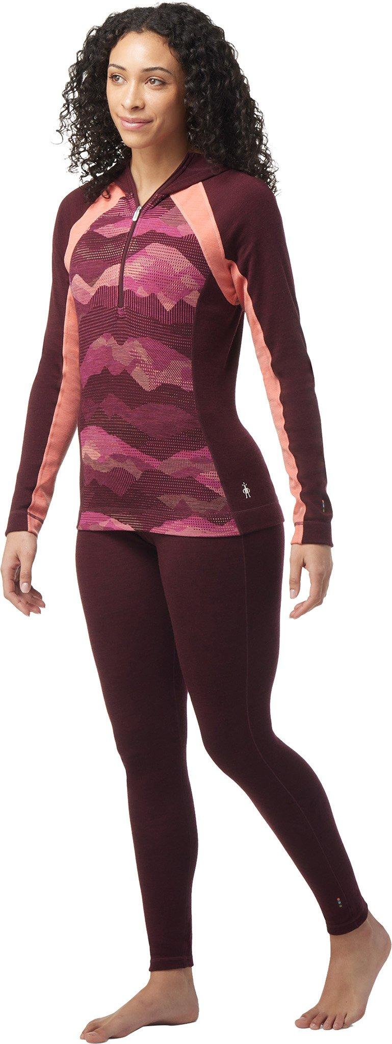 Numéro de l'image de la galerie de produits 3 pour le produit Chandail à capuchon et demi-glissière Classic Thermal Merino - Femme