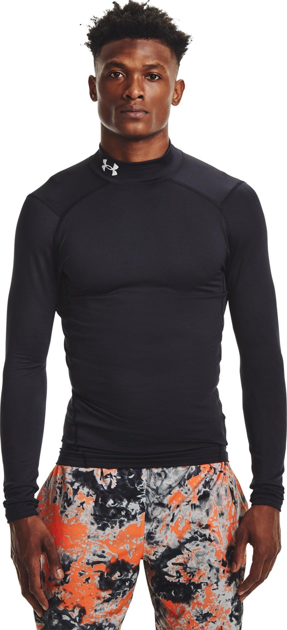 Product gallery image number 4 for product ColdGear Armour Compression Mock Neck Baselayer - Men's