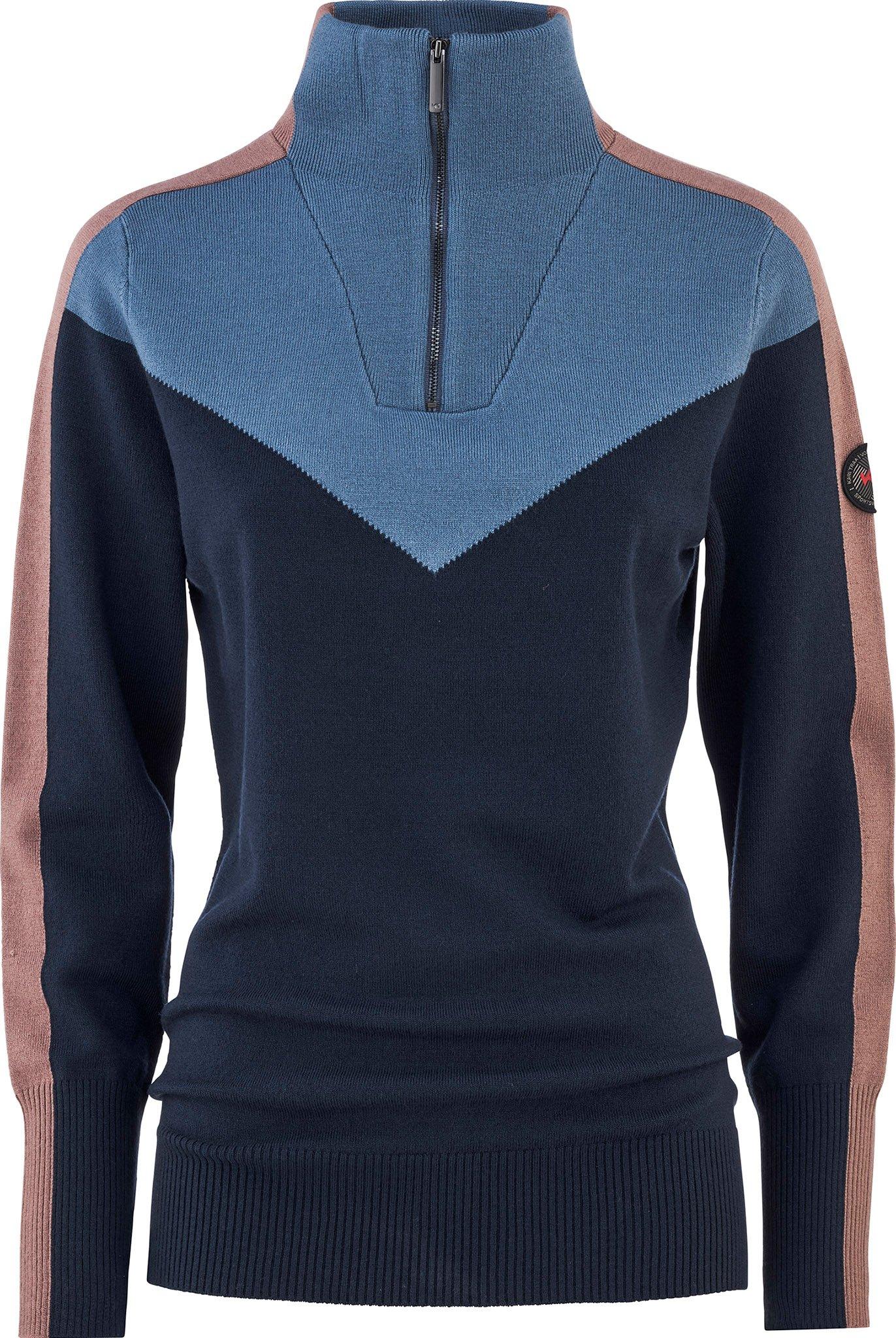 Product gallery image number 1 for product Voss Knit Half Zip Sweater - Women's