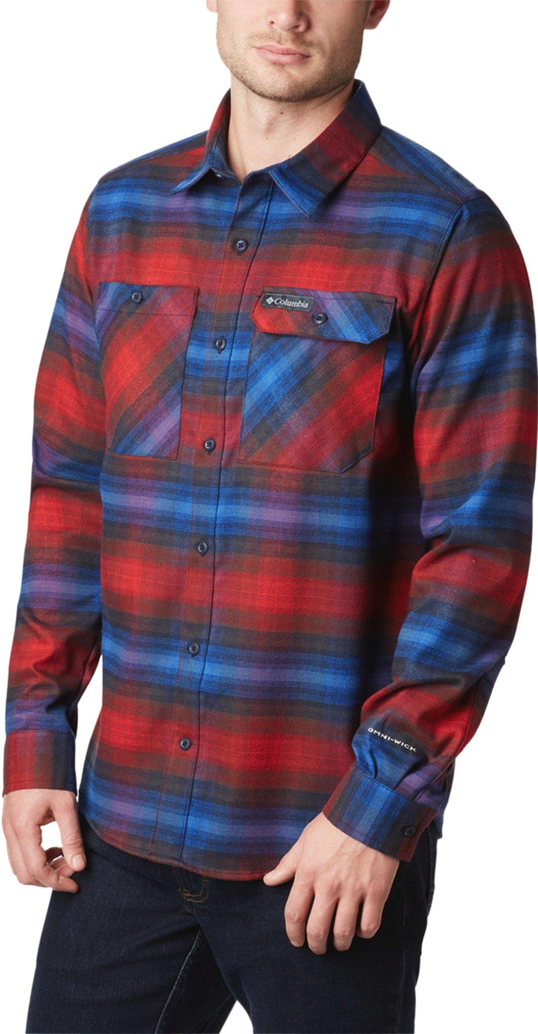 Product gallery image number 1 for product Outdoor Elements Stretch Flannel Shirt Big Size - Men's