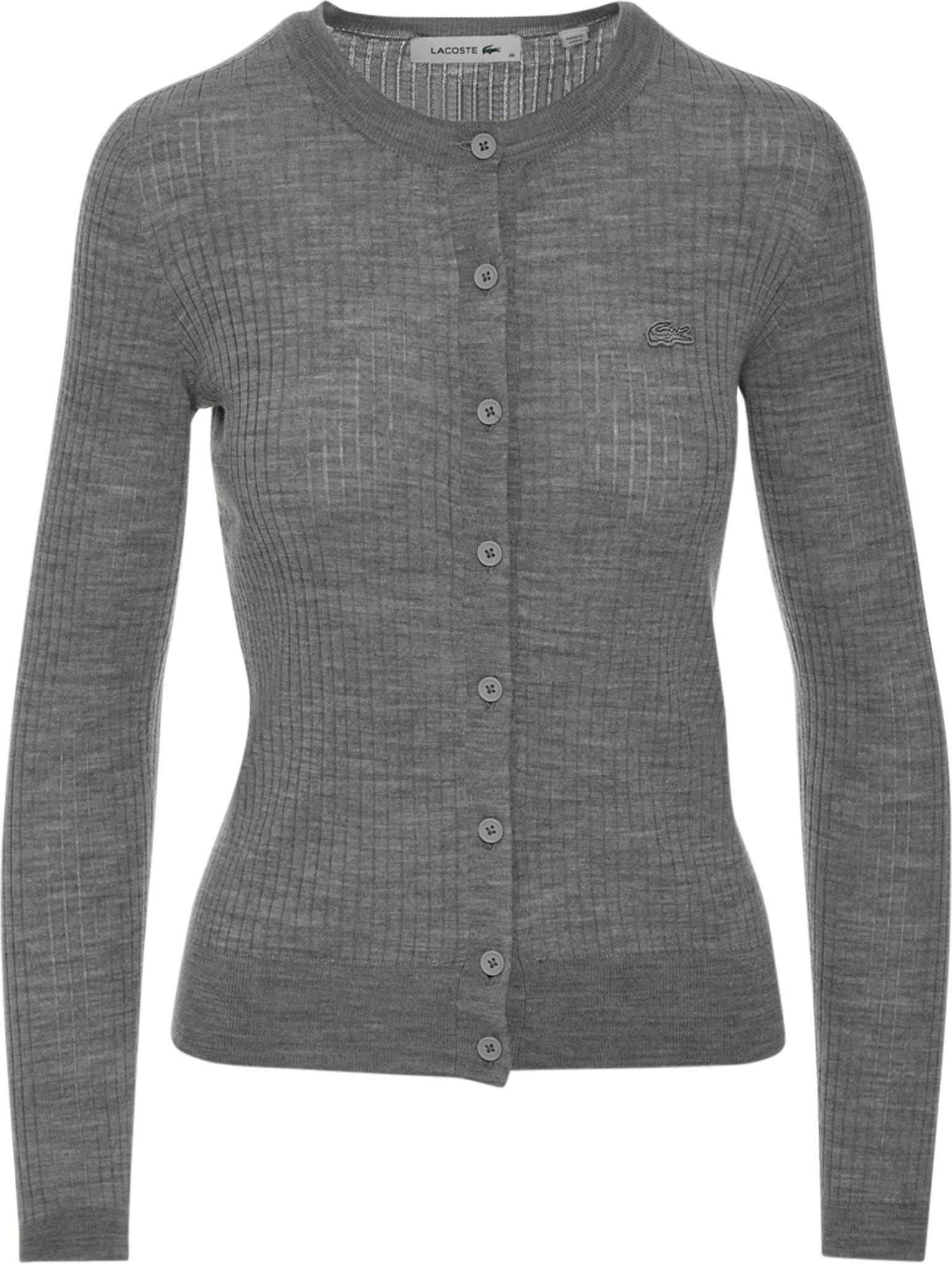 Numéro de l'image de la galerie de produits 1 pour le produit Cardigan en tricot 3D de laine mérinos - Femme