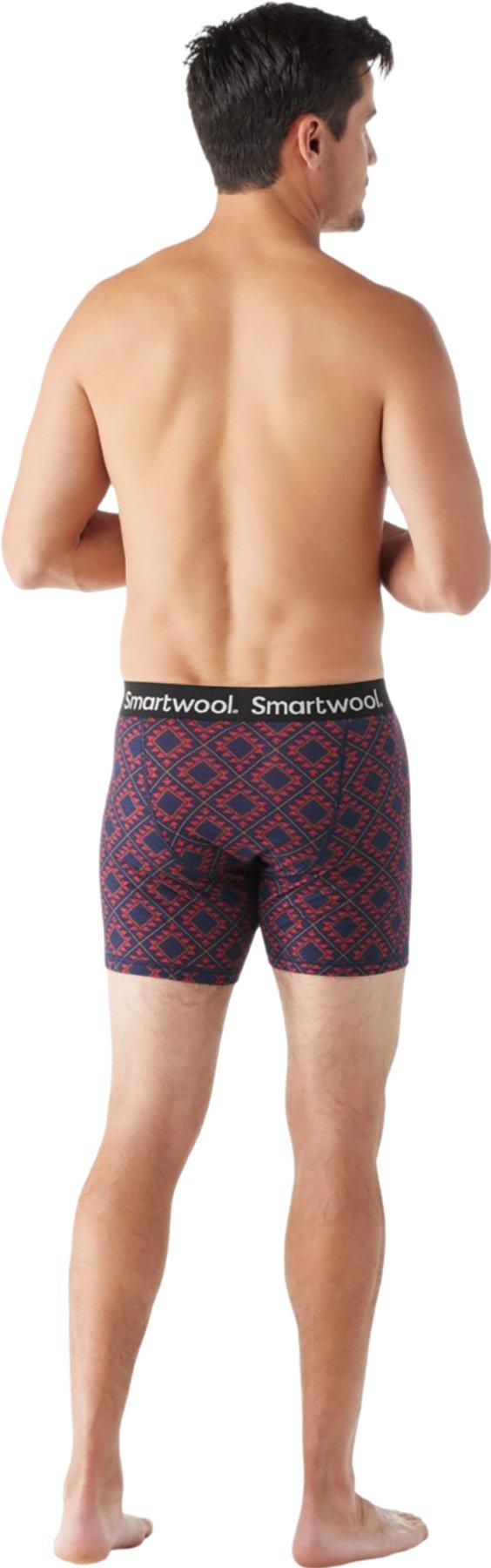 Product gallery image number 2 for product Merino Print Boxed Boxer Brief - Men's 