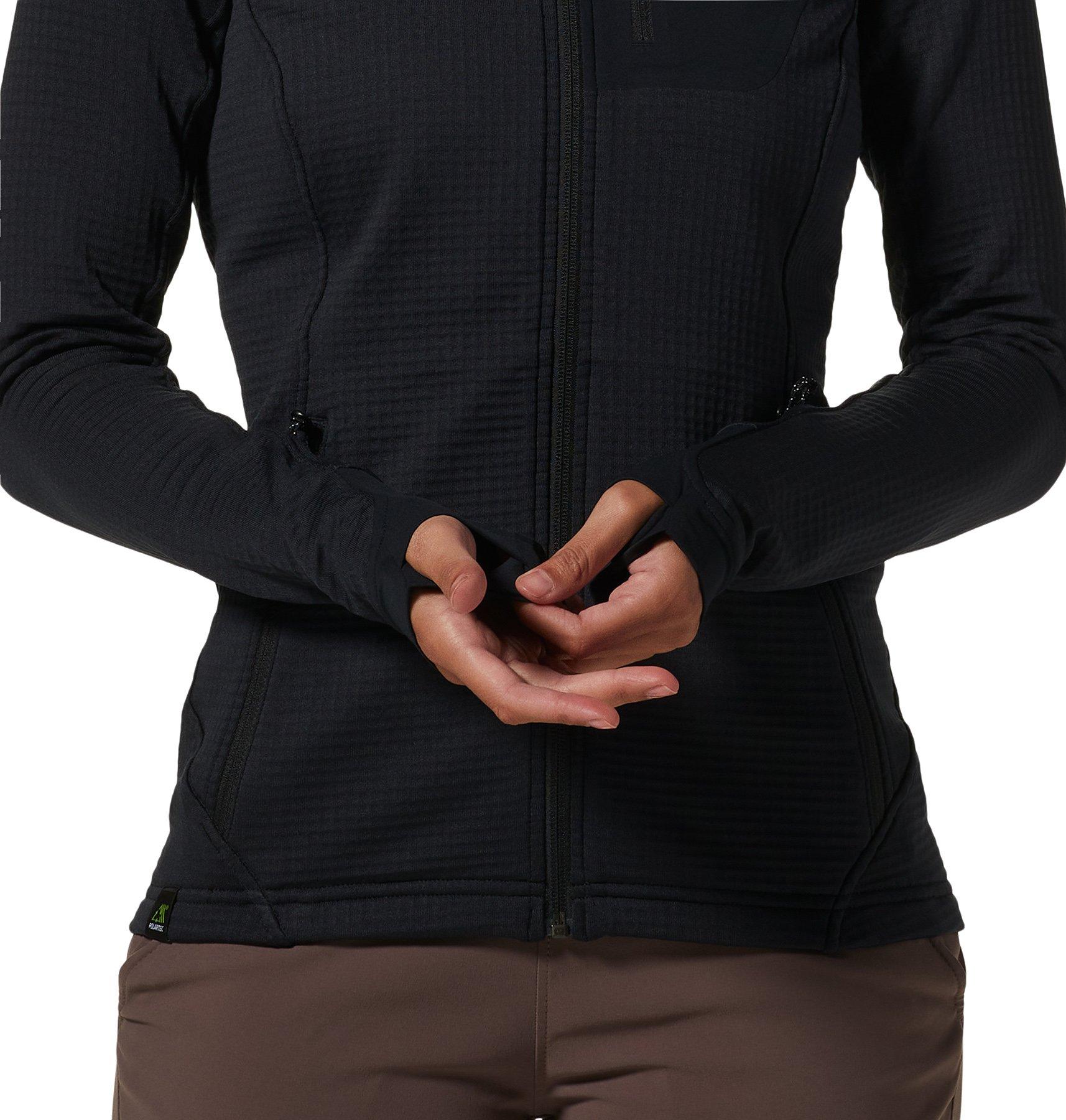 Product gallery image number 3 for product Polartec® Power Grid™ Full Zip Hoody - Women's