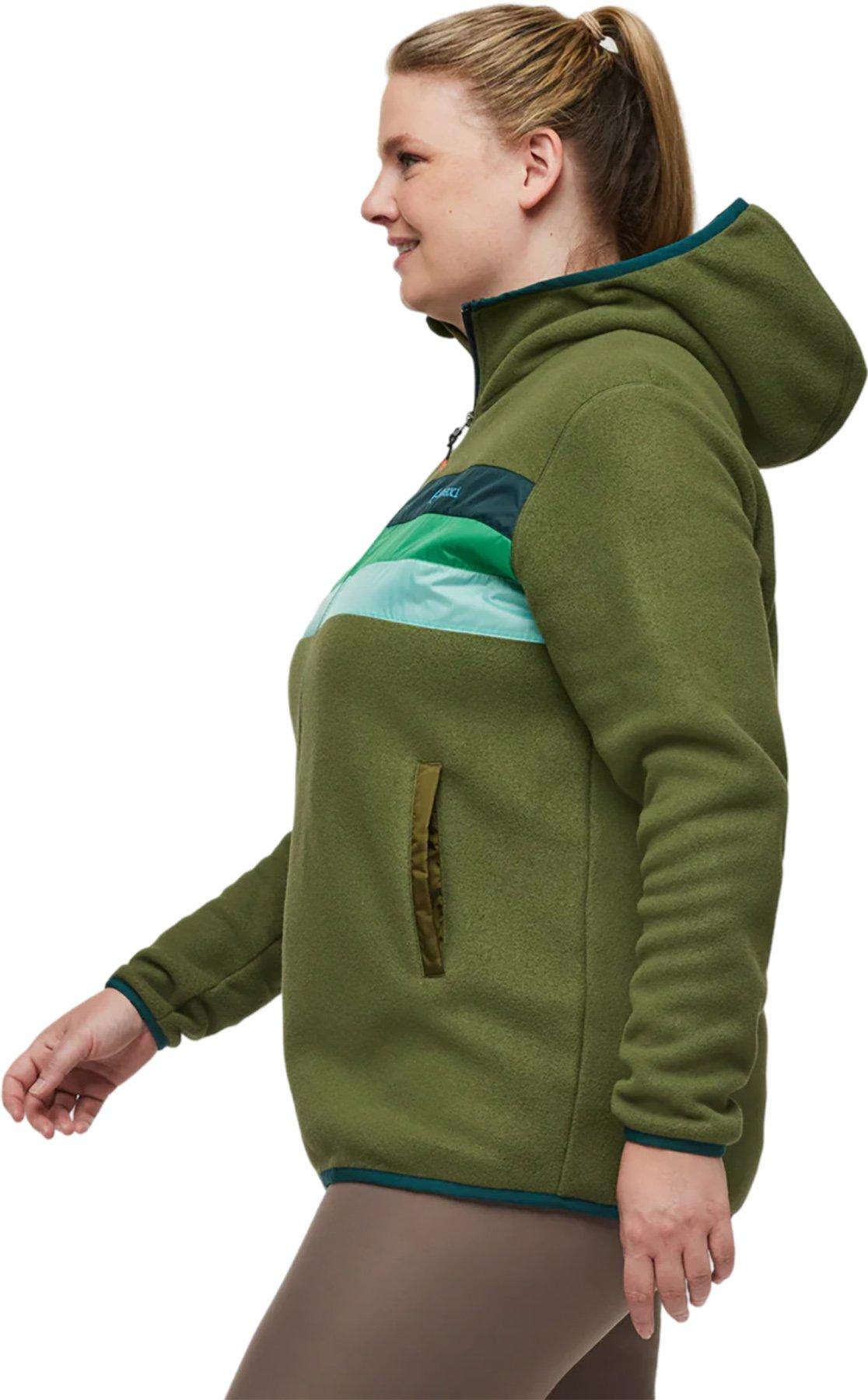 Product gallery image number 3 for product Teca Fleece Full-Zip Hooded Jacket - Women's