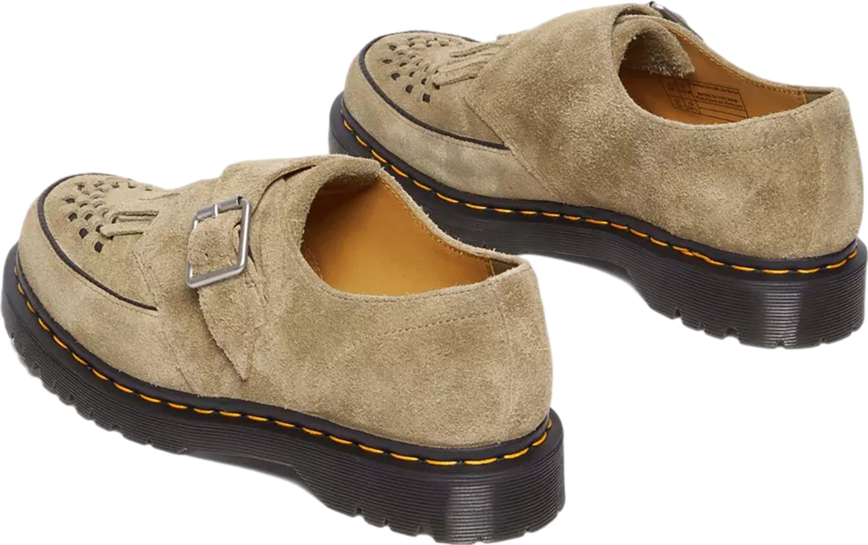 Product gallery image number 2 for product Ramsey Suede Kiltie Buckle Creepers Shoes - Unisex