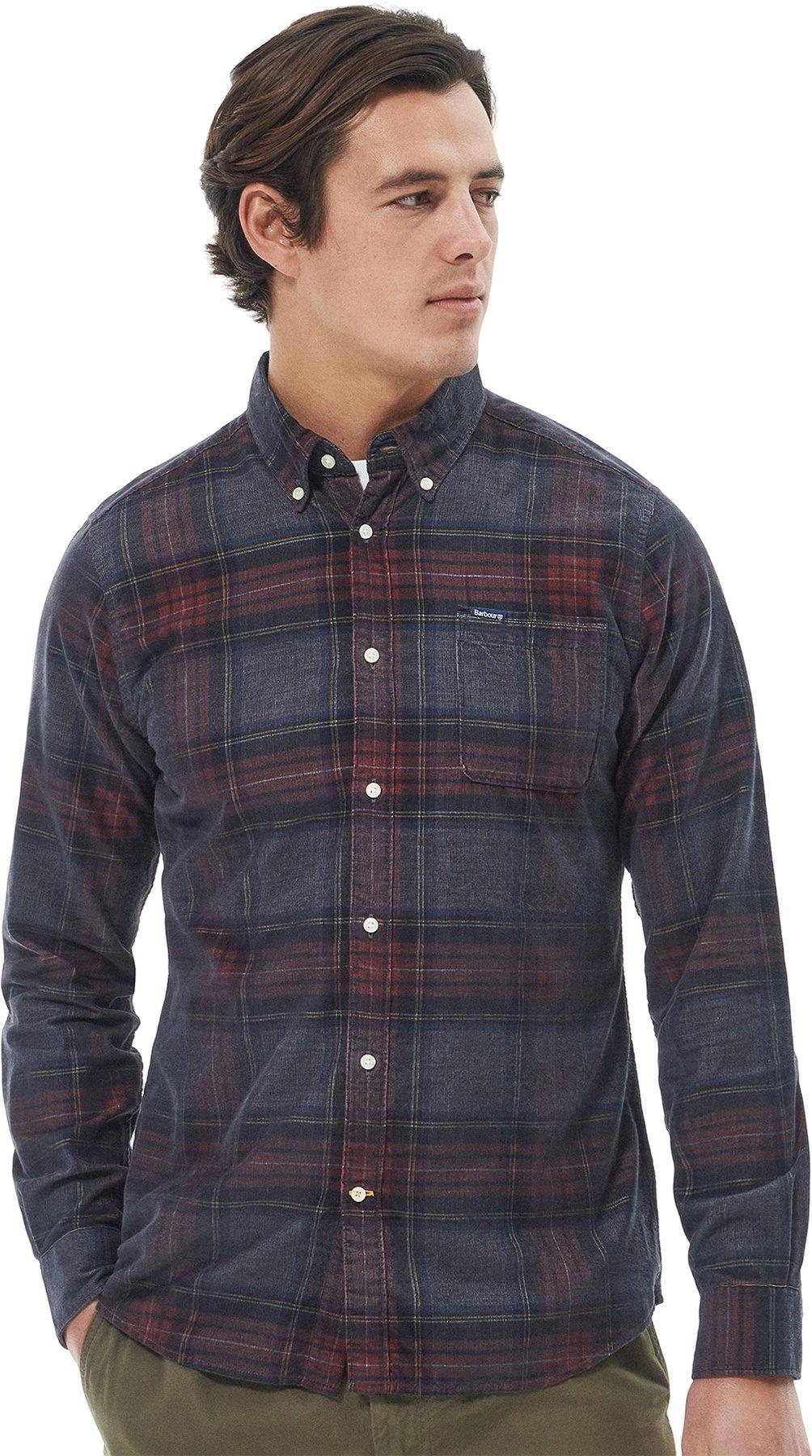 Product gallery image number 5 for product Southfield Tailored Checked Corduroy Shirt - Men's