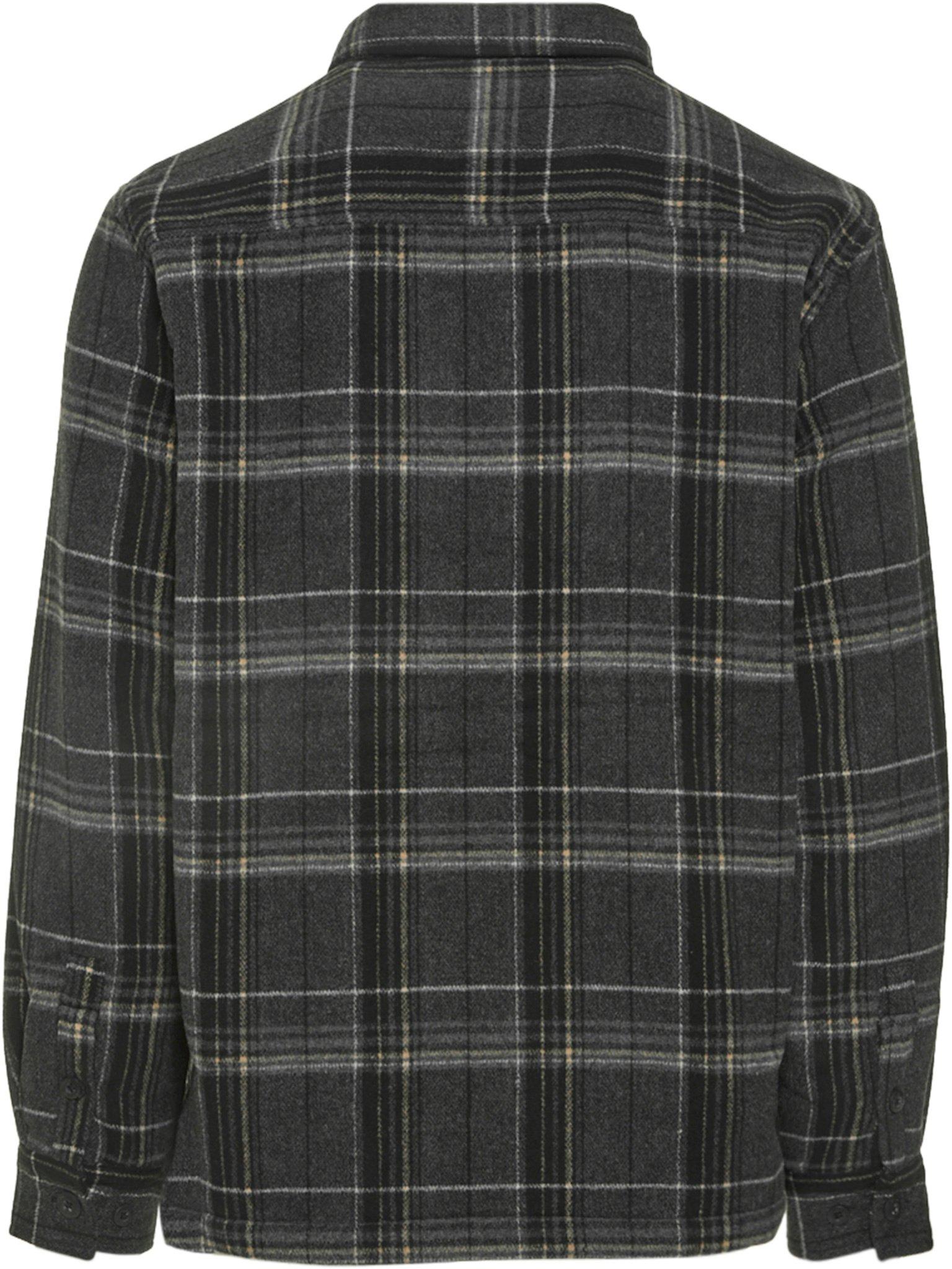 Product gallery image number 2 for product Plaid Sherpa Lined Shacket - Men's