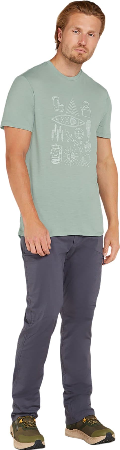 Product gallery image number 3 for product Merino 150 Tech Lite SS Tee Camp Essentials - Men's