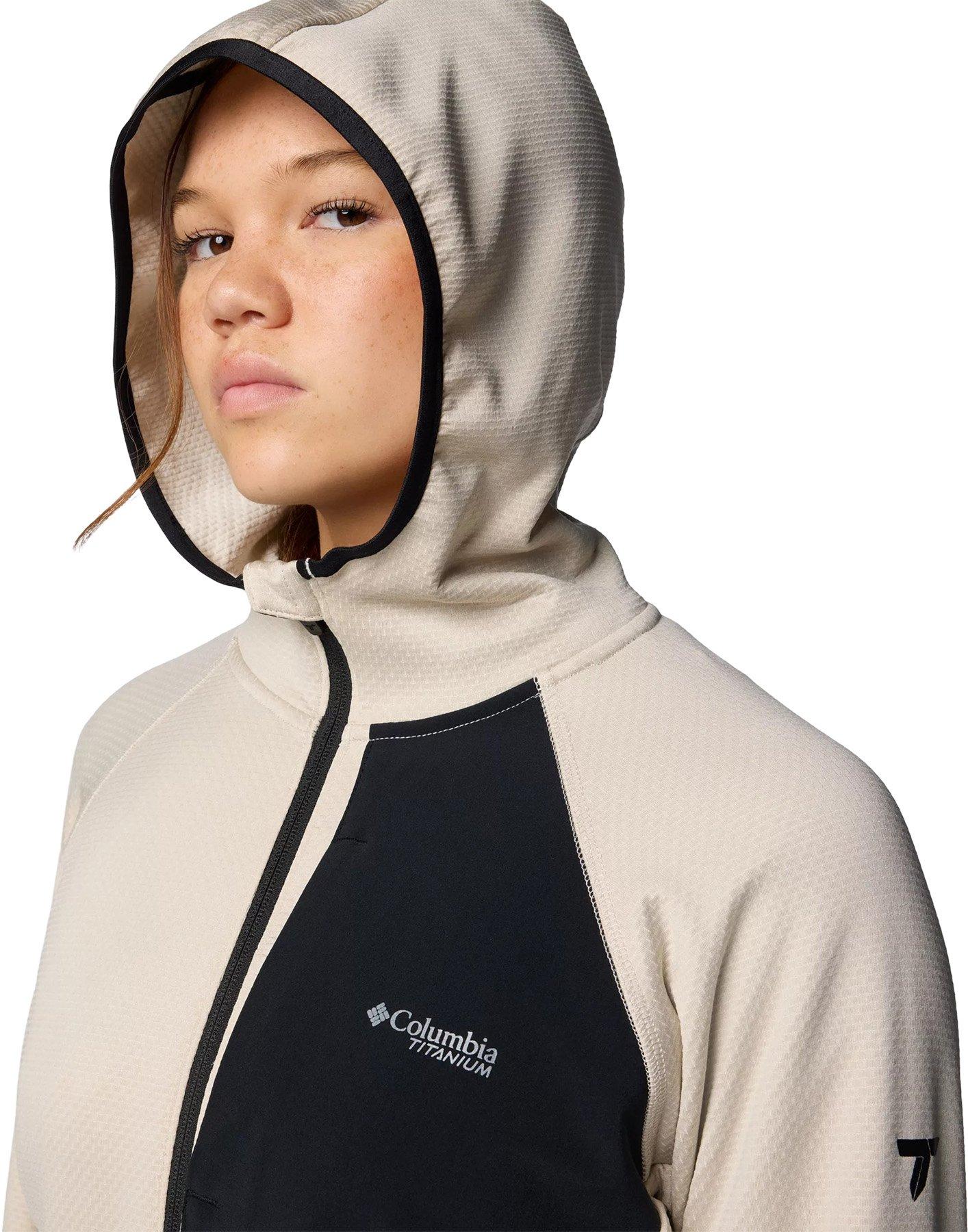 Product gallery image number 4 for product Triple Canyon Grid Fleece Hooded Full Zip Jacket - Women's