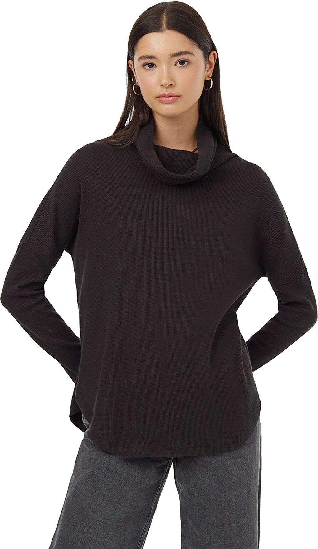 Product gallery image number 1 for product Treewaffle Turtleneck Longsleeve T-shirt - Women's