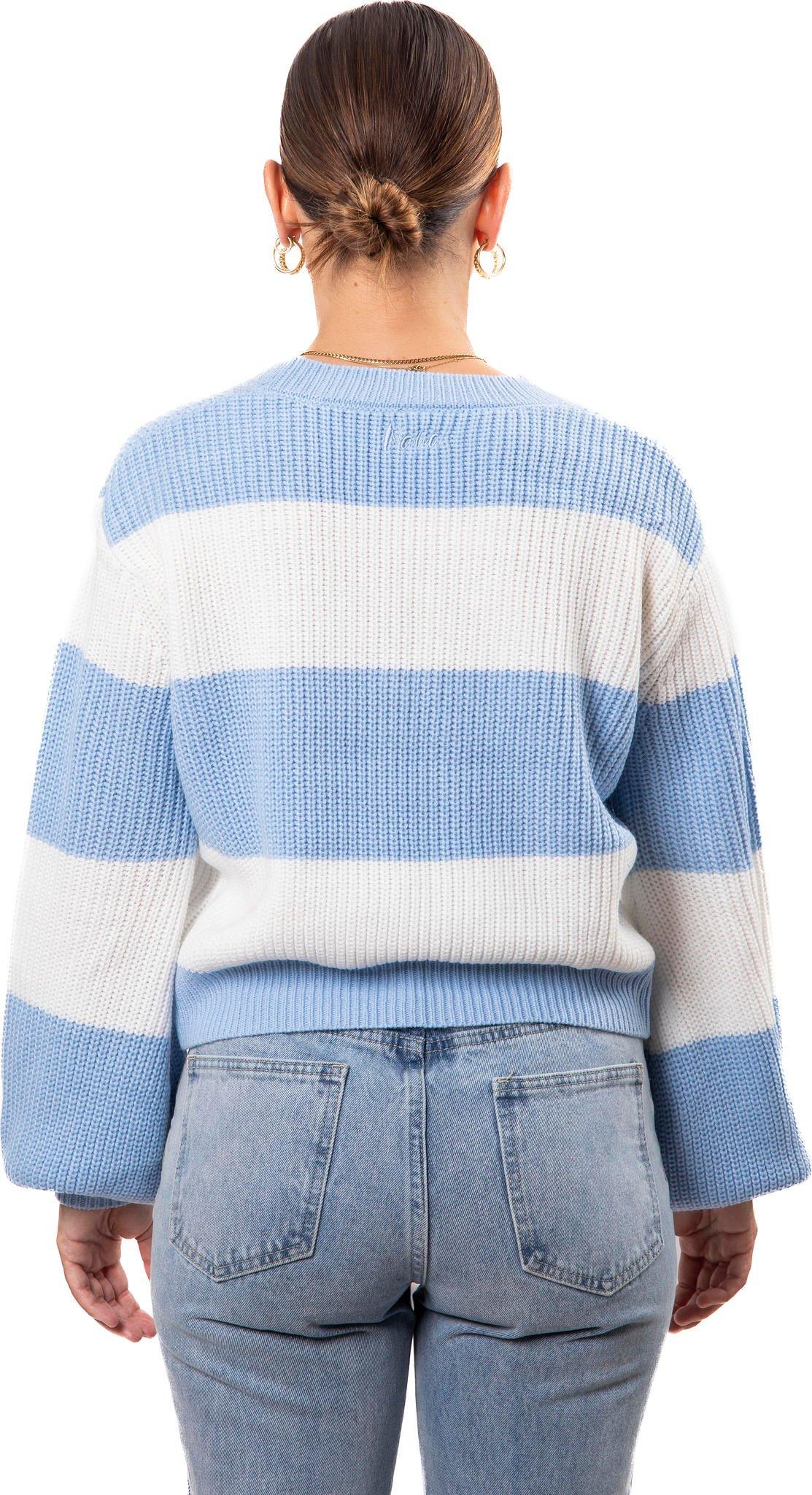 Product gallery image number 4 for product Coral Striped Cardigan - Women's 