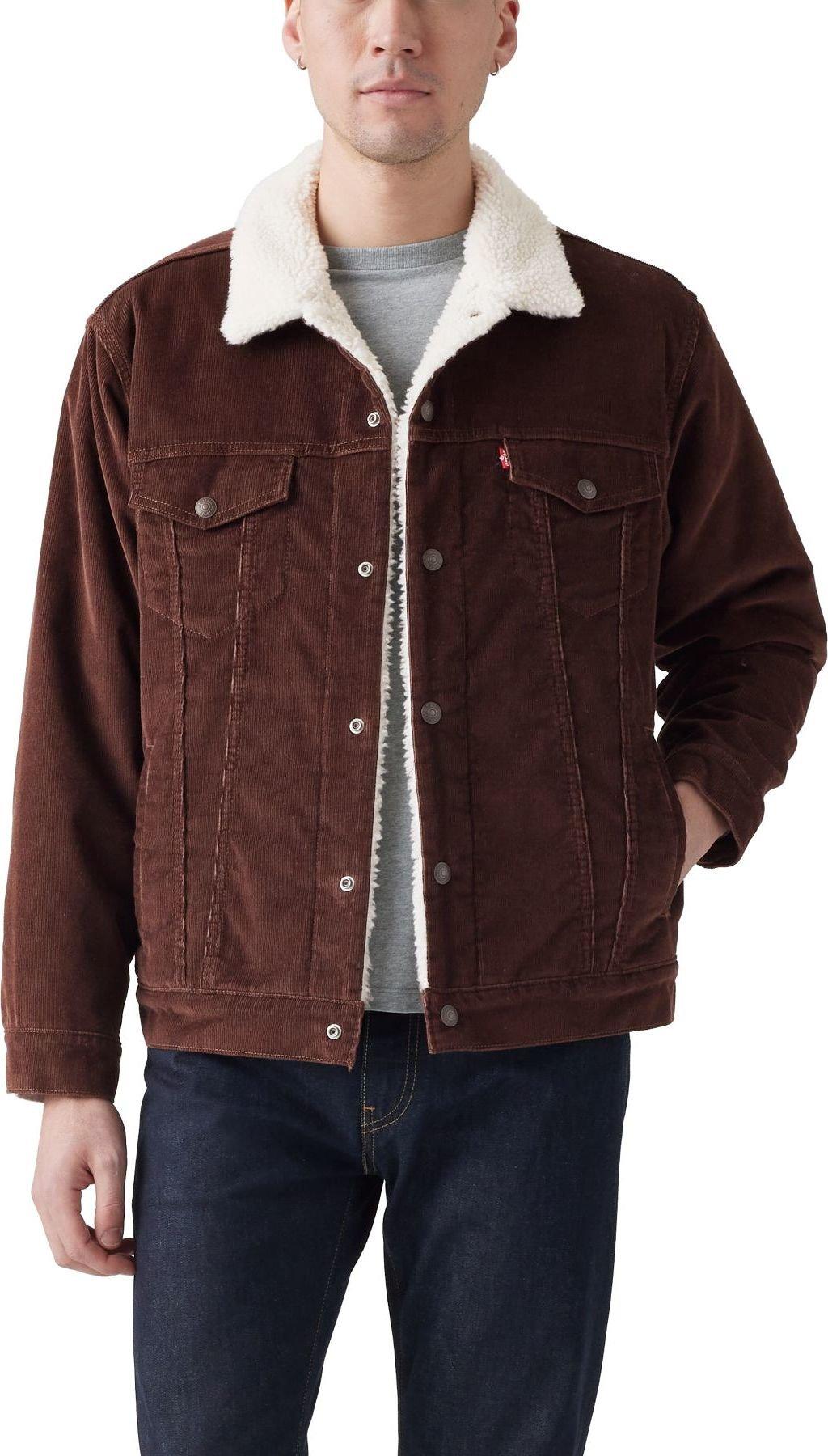 Image de produit pour Manteau de camionneur sherpa coupe décontractée - Homme