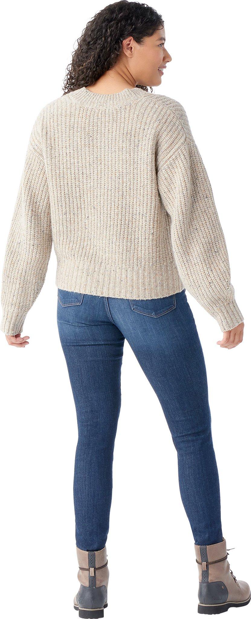 Product gallery image number 3 for product Cozy Lodge Cropped Cardigan Sweater - Women’s