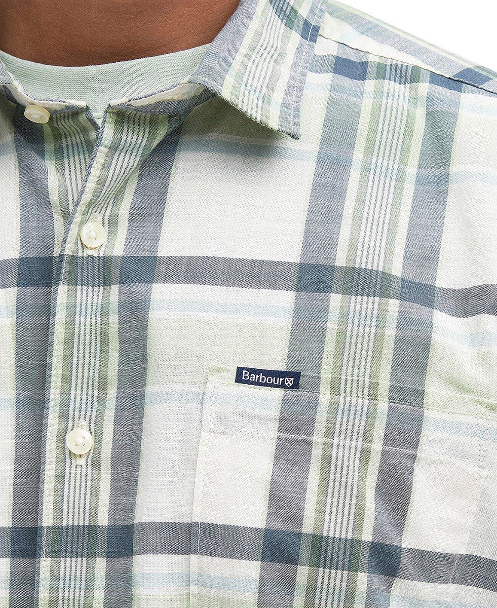 Product gallery image number 2 for product Rosewell Regular Short Sleeve Checked Summer Shirt - Men's