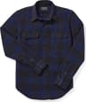 Colour: Dark Blue - Charcoal Plaid