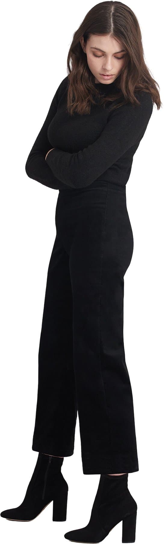 Numéro de l'image de la galerie de produits 2 pour le produit Pantalon à jambe large et taille classique Lily - Femme