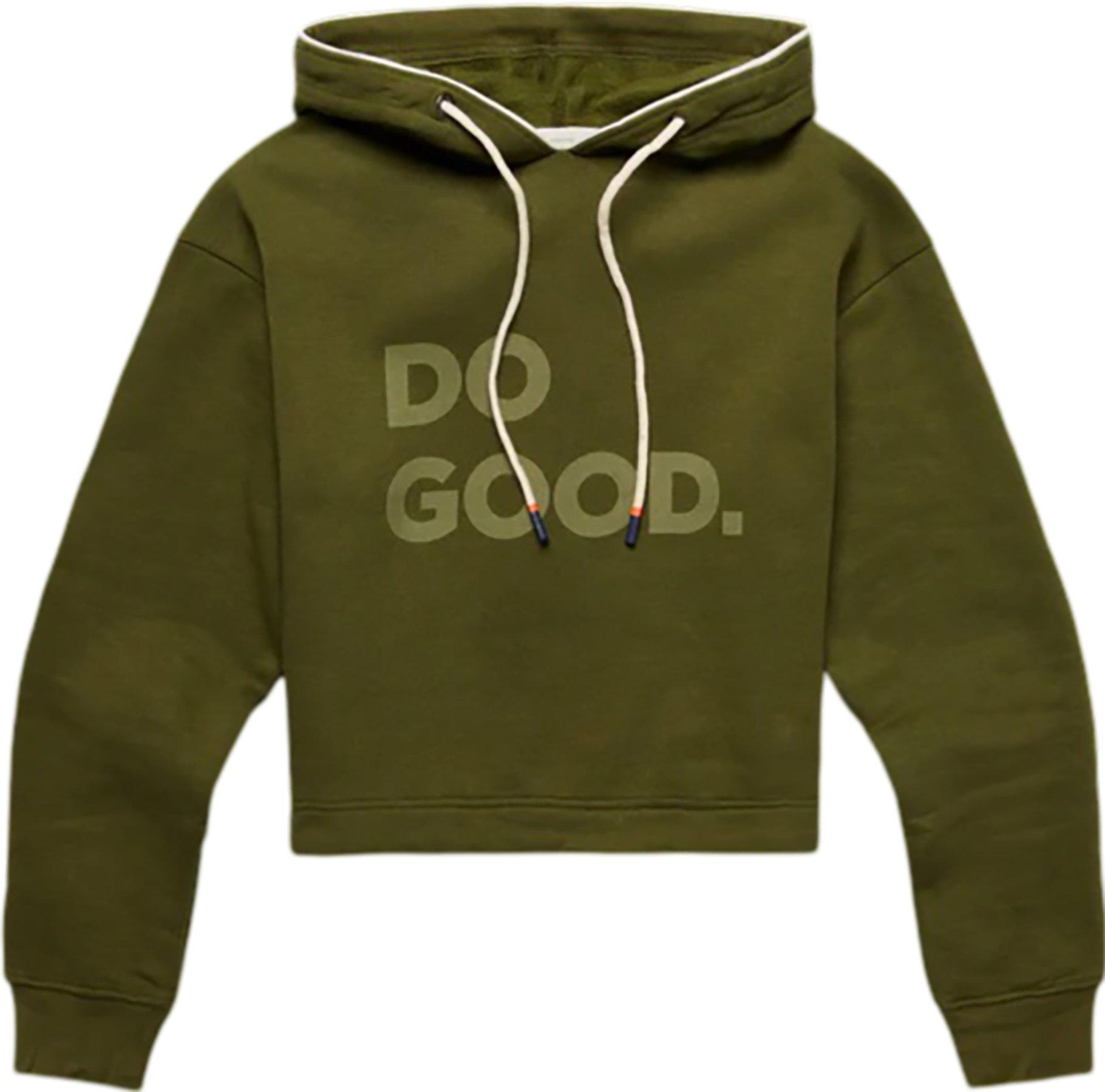 Product image for Do Good Organic Crop Pullover Hoodie - Women's