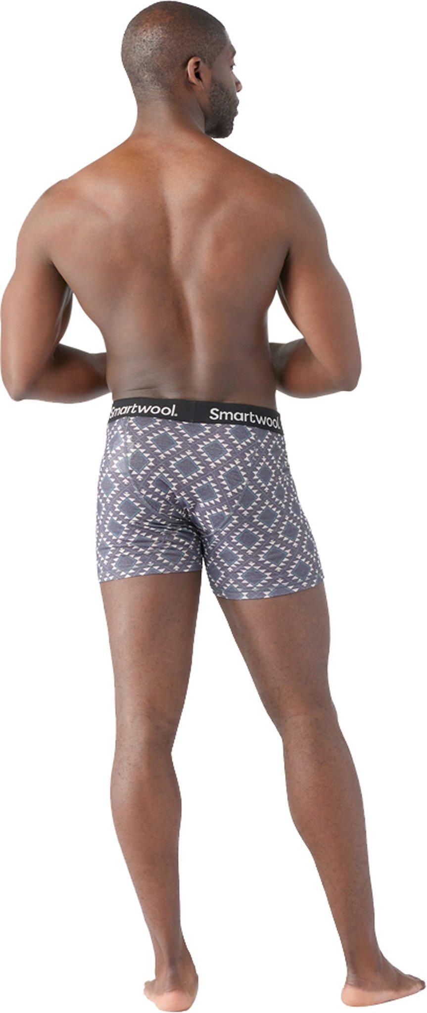 Product gallery image number 3 for product Merino Print Boxed Boxer Brief - Men's 