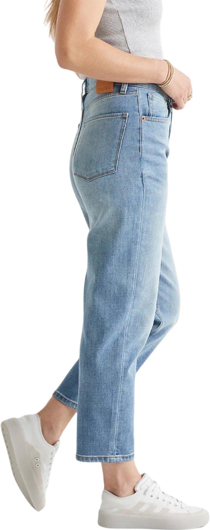 Product gallery image number 3 for product Midweight Denim High Rise Arc Button Fly Jeans - Women's