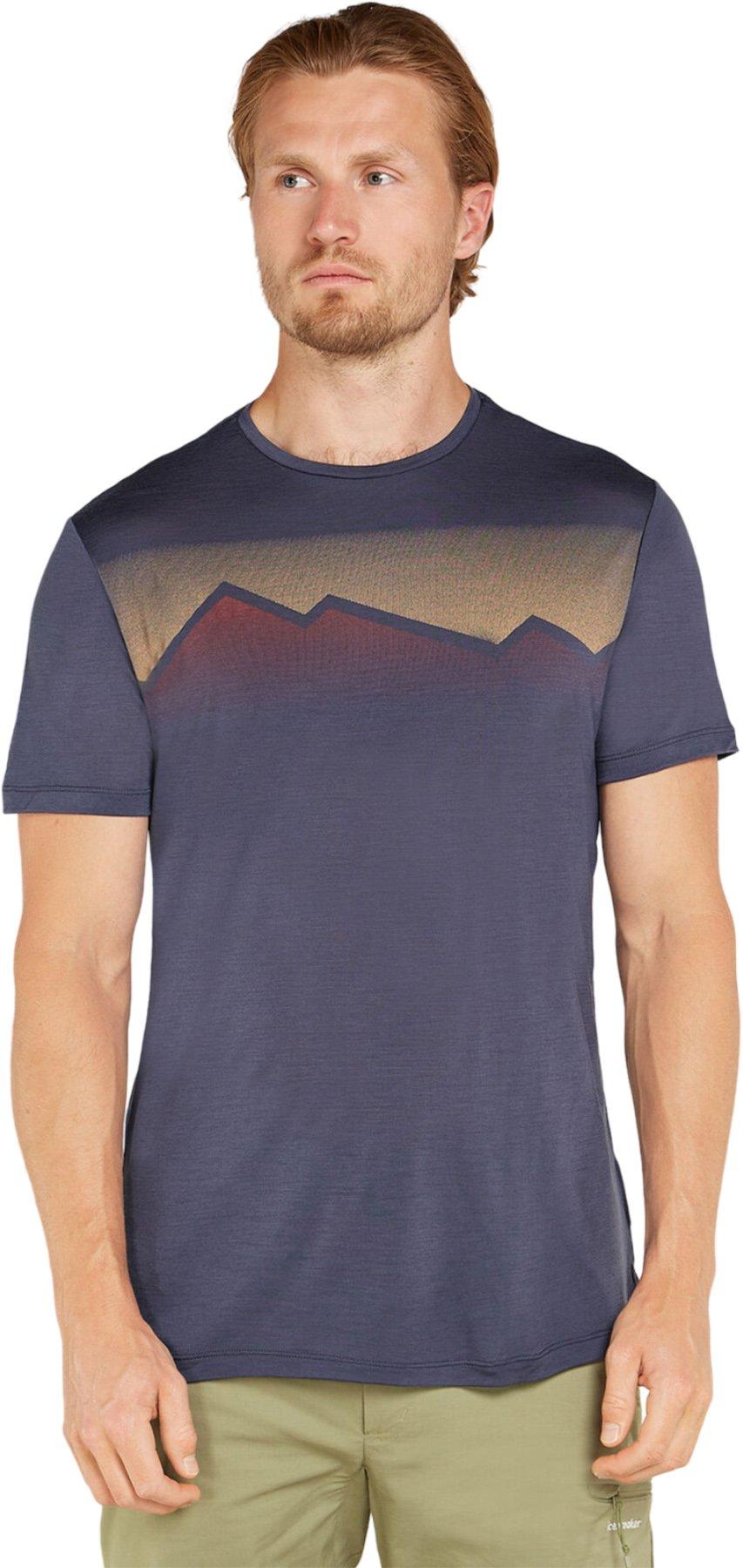 Numéro de l'image de la galerie de produits 1 pour le produit T-shirt à manches courtes en mélange de mérinos 125 Cool-Lite Sphere Radiant Peak - Homme