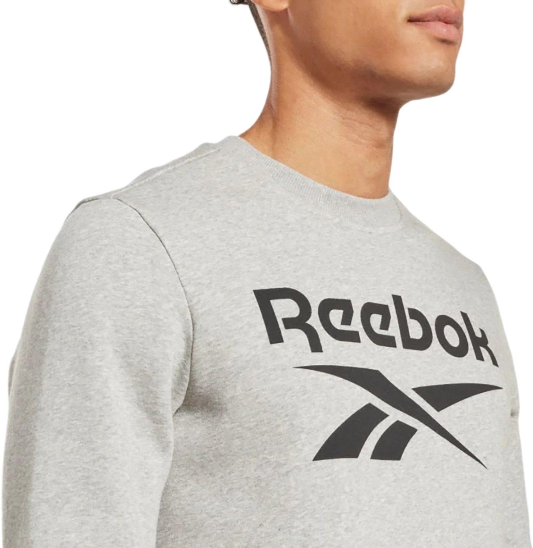 Numéro de l'image de la galerie de produits 3 pour le produit Sweat-shirt en polaire à logo superposé Reebok Identity - Homme